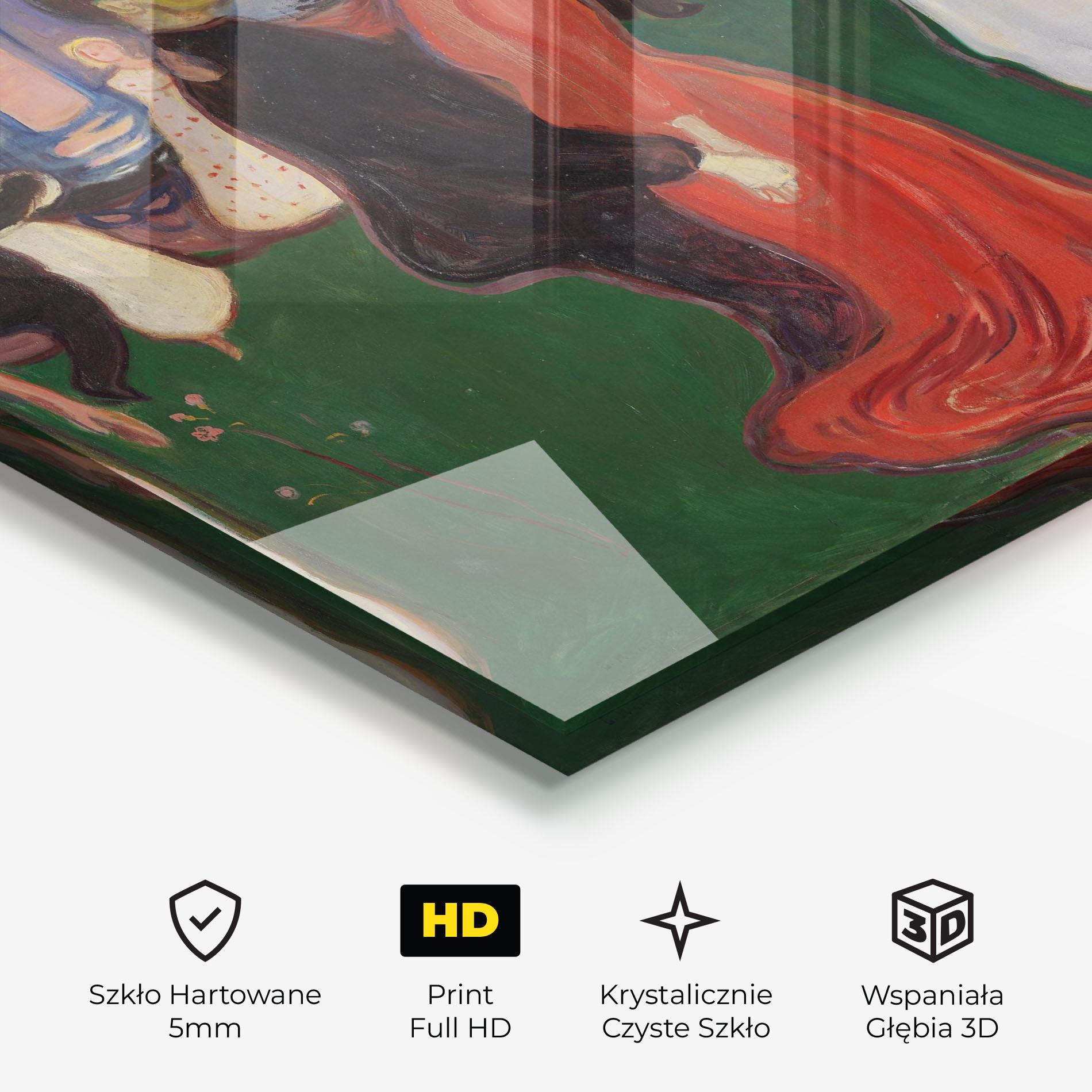 Obraz na Szkle Dance Of Life mockup 3