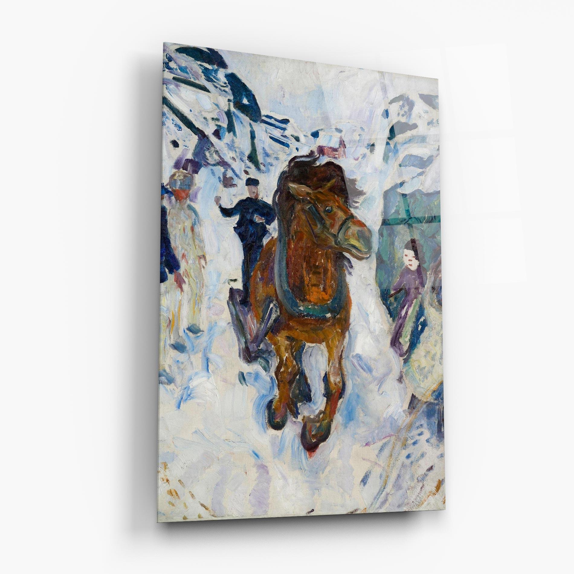 Obraz na Szkle Galloping Horse mockup 6