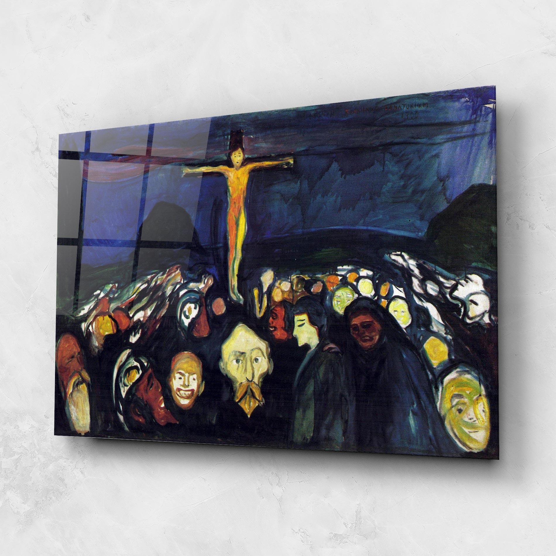 Obraz na Szkle Golgotha mockup 1