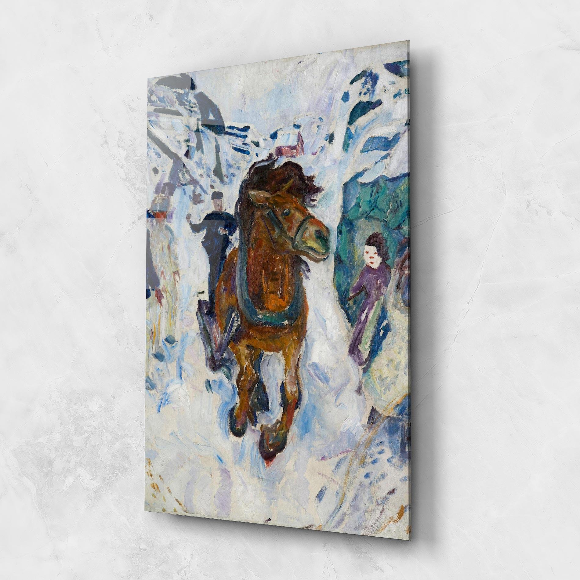 Obraz na Szkle Galloping Horse mockup 1