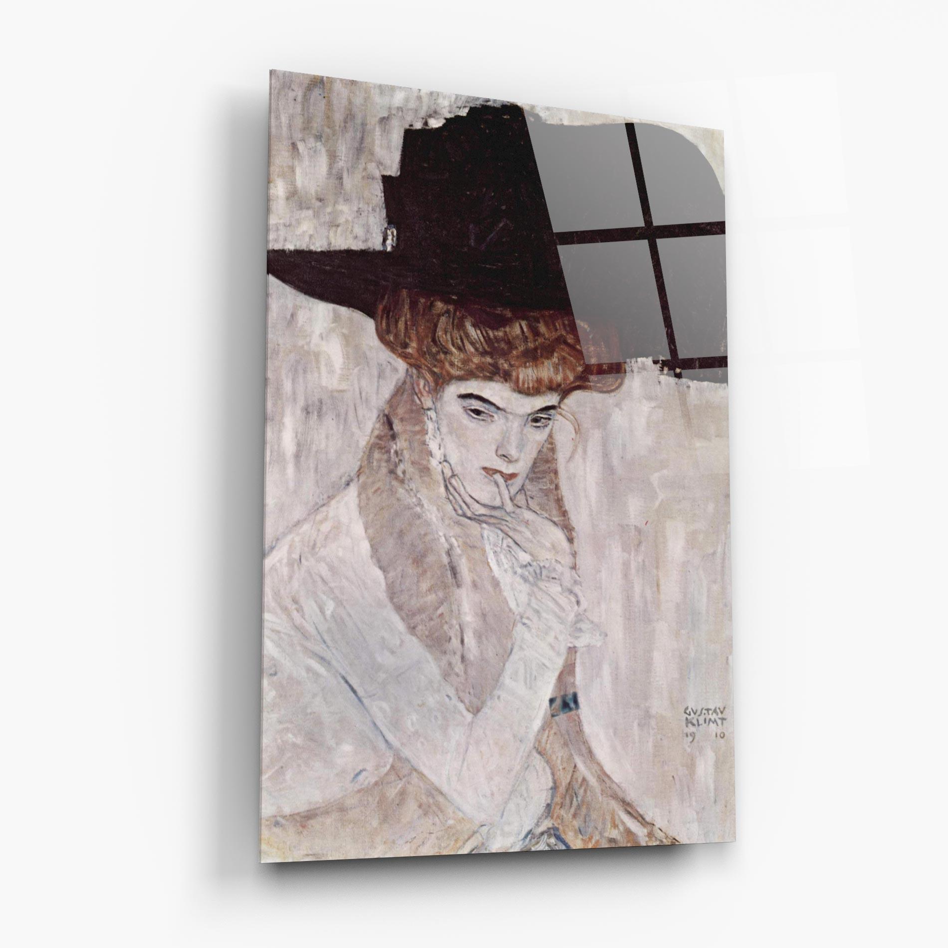 Obraz na Szkle Klimt Woman mockup 6