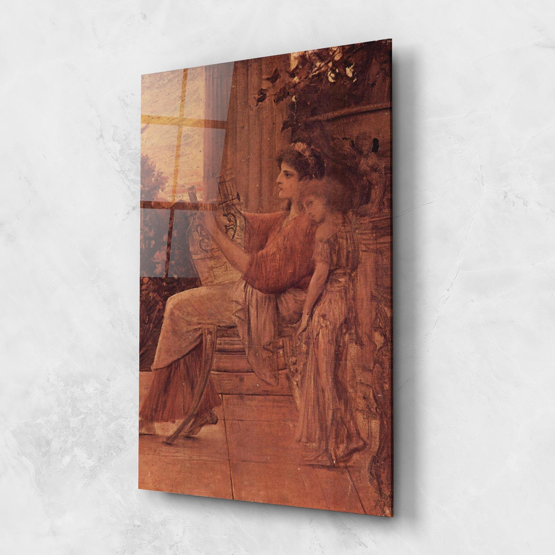 Obraz na Szkle Gustav Klimt Painting mockup 1