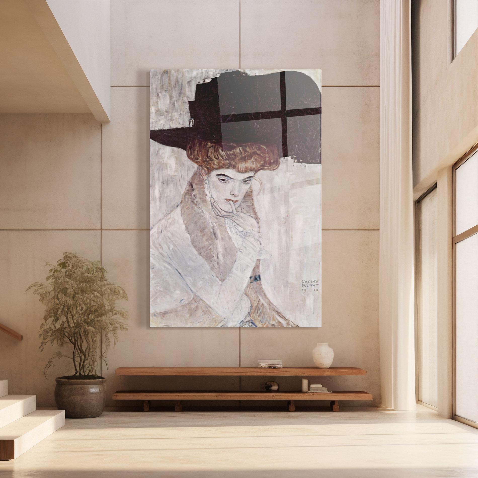 Obraz na Szkle Klimt Woman mockup 8