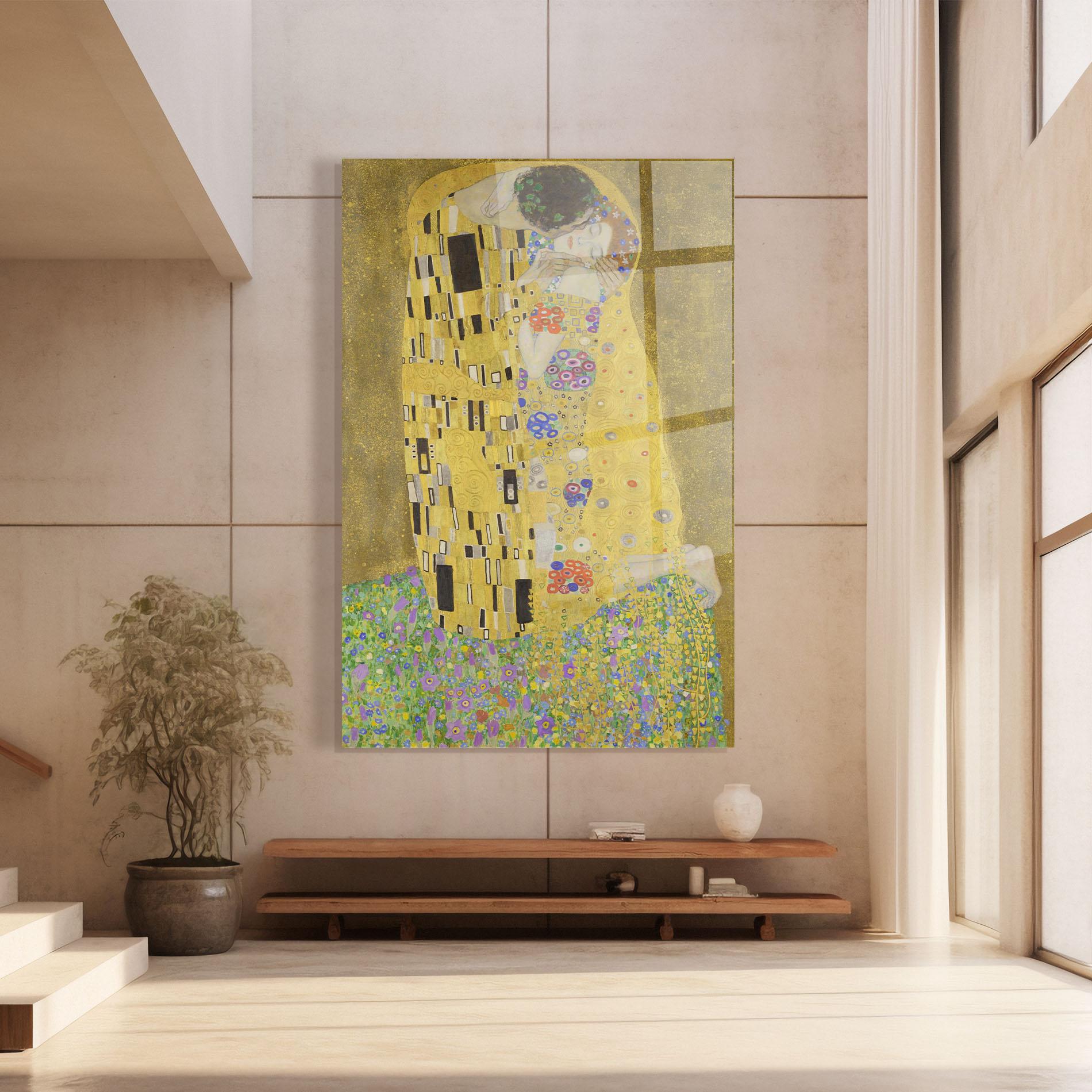 Obraz na Szkle The Kiss mockup 8