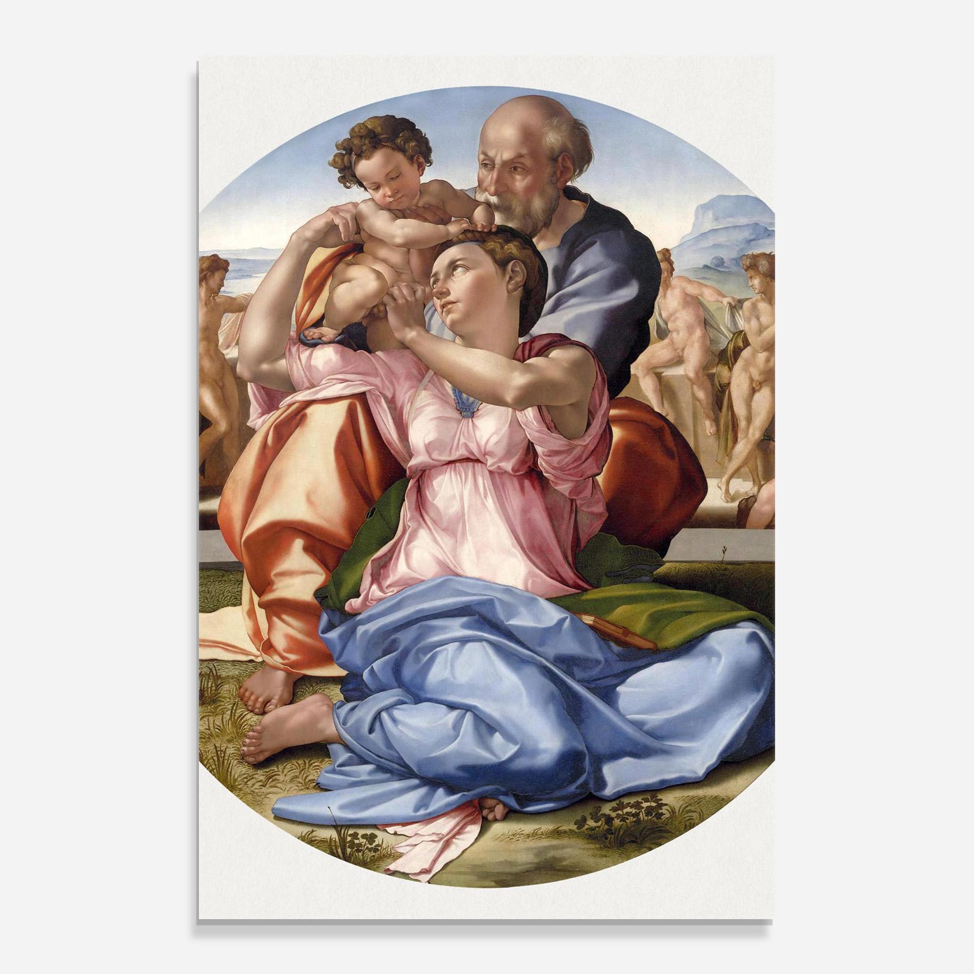 Obraz na Szkle Doni Tondo mockup 0