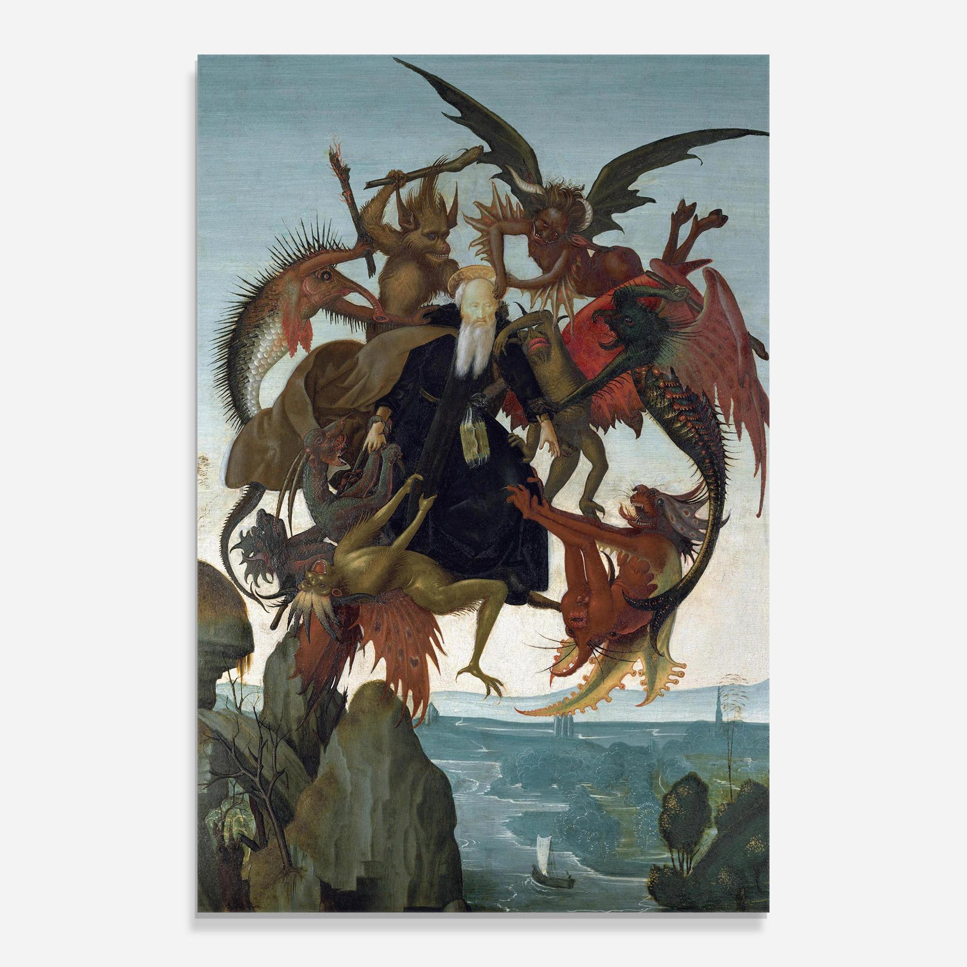Obraz na Szkle Torment Of Saint mockup 0