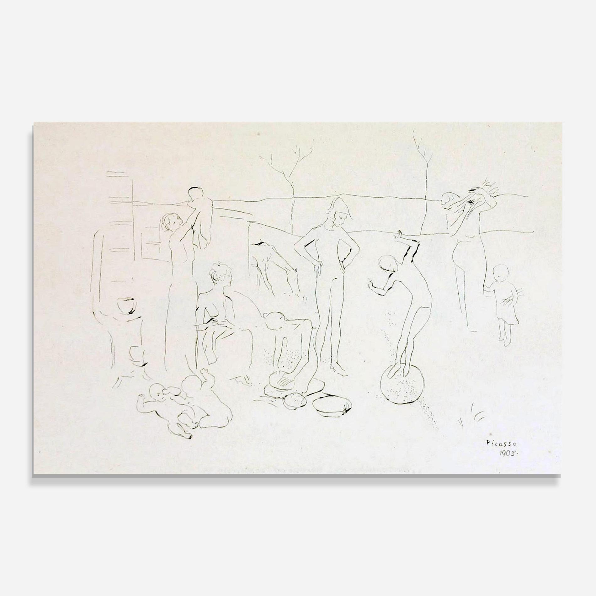 Obraz na Szkle The Acrobats mockup 0