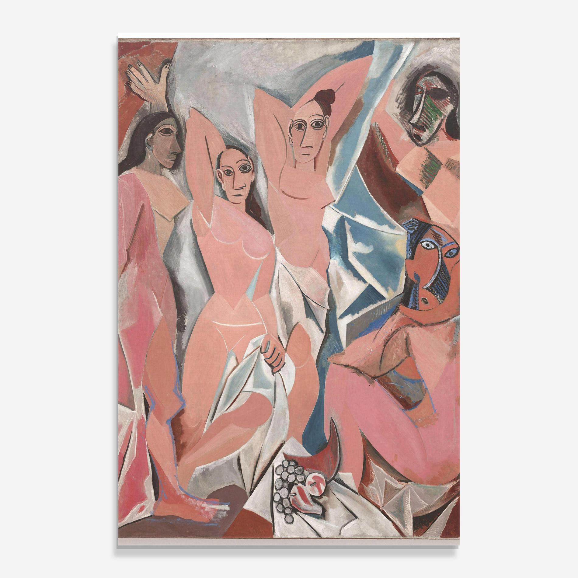 Obraz na Szkle Les Demoiselles mockup 0