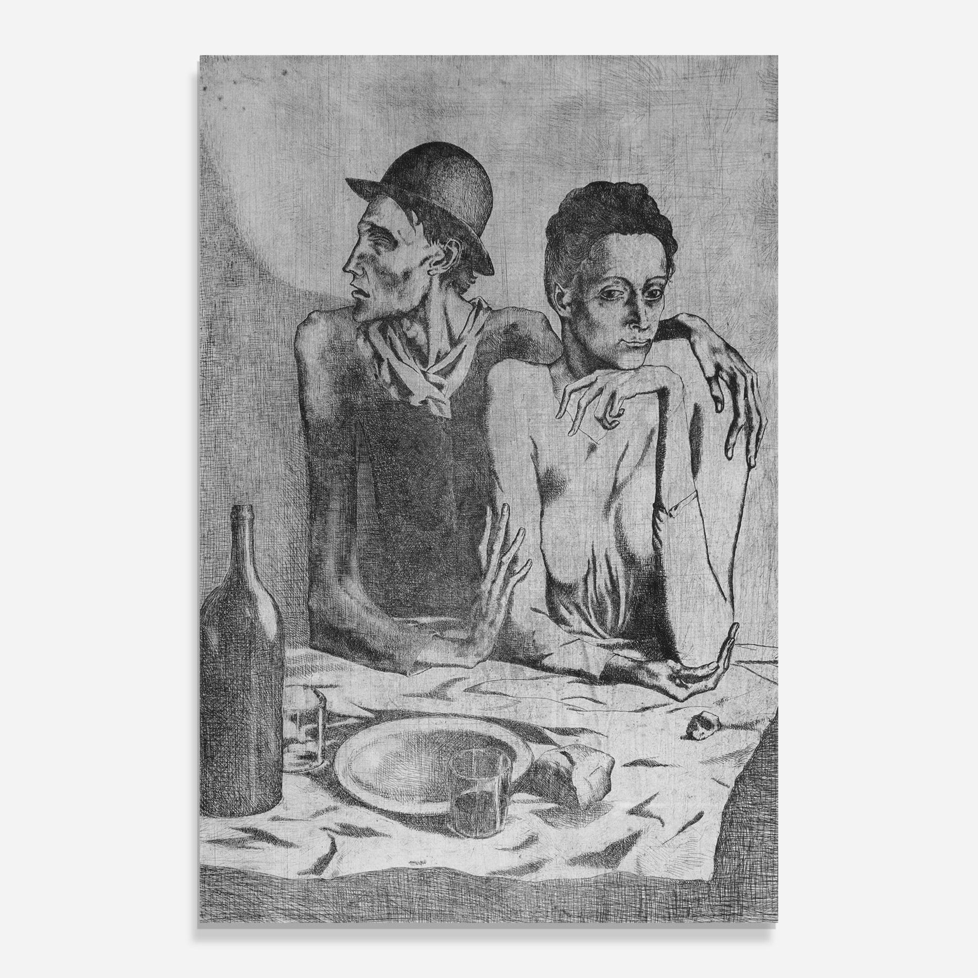 Obraz na Szkle The Frugal Repast mockup 0