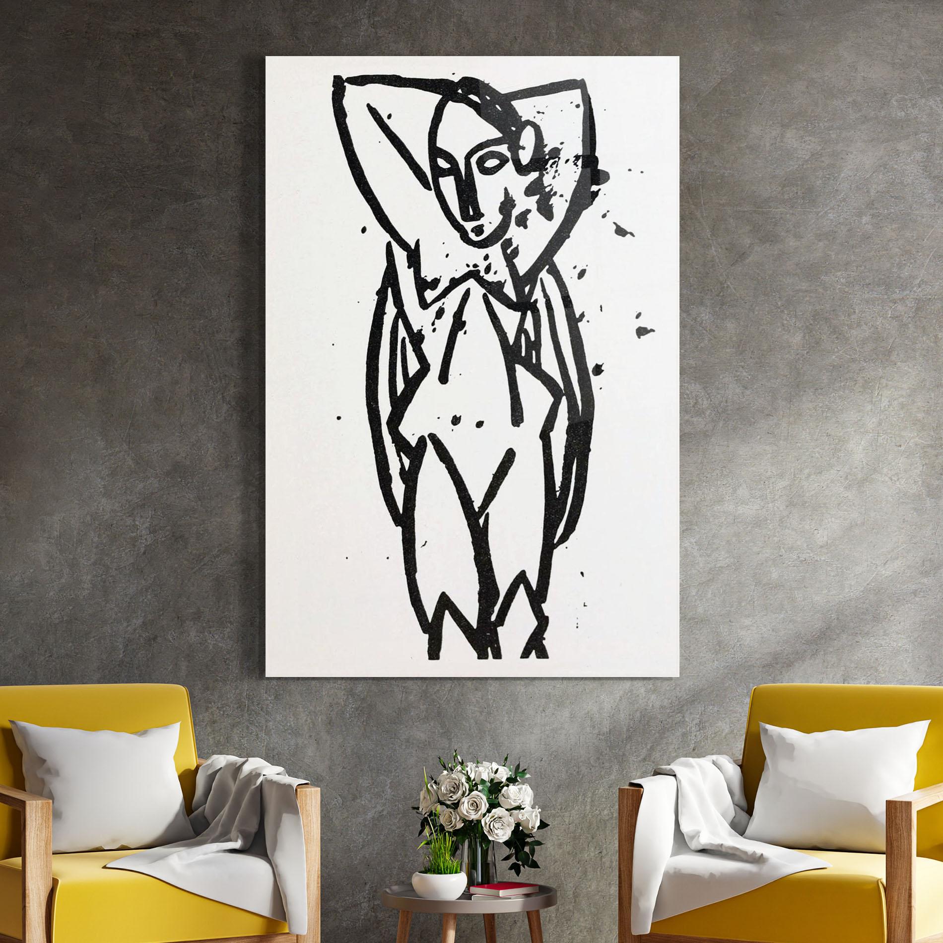 Obraz na Szkle Nude mockup 4