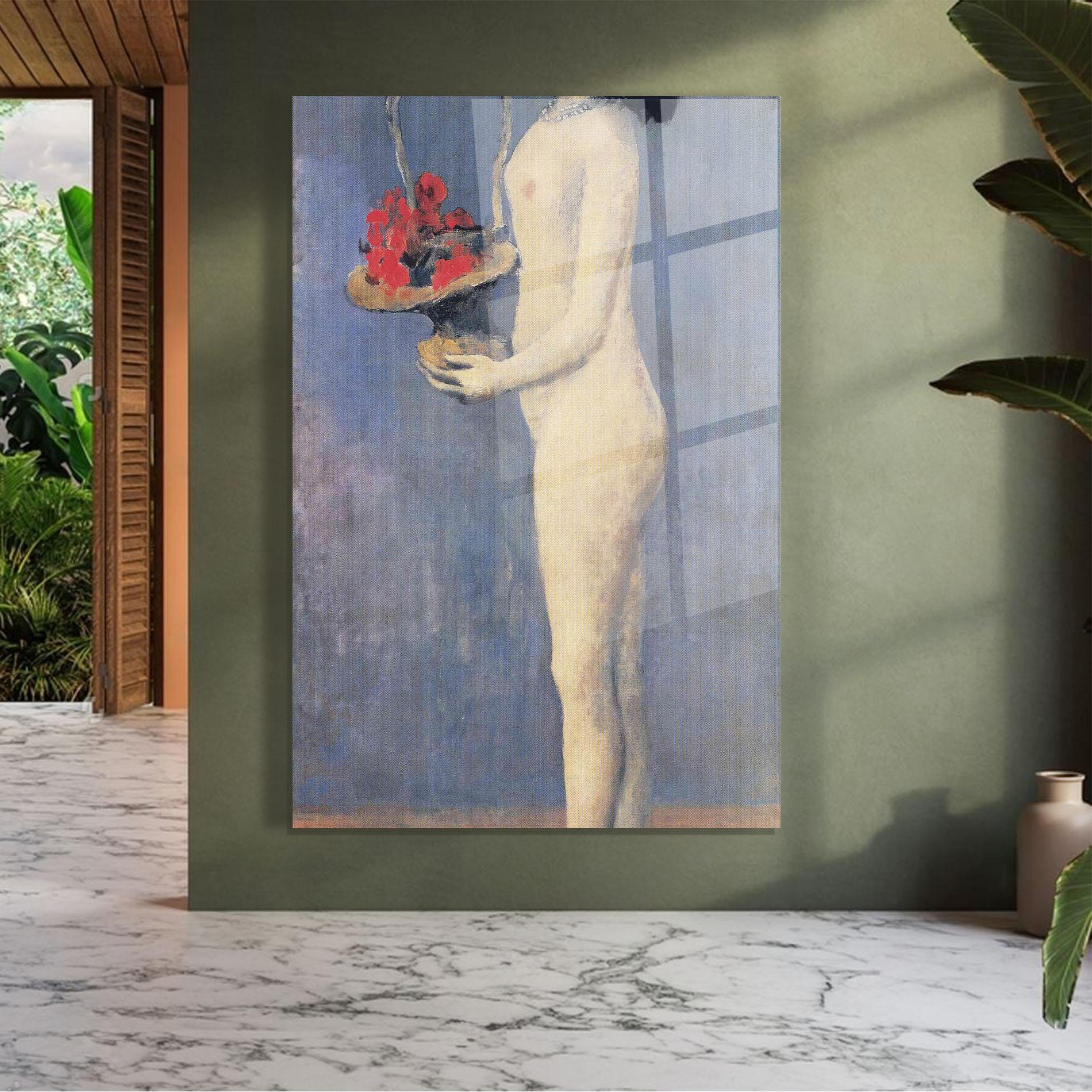 Obraz na Szkle Le Panier Fleuri mockup 7