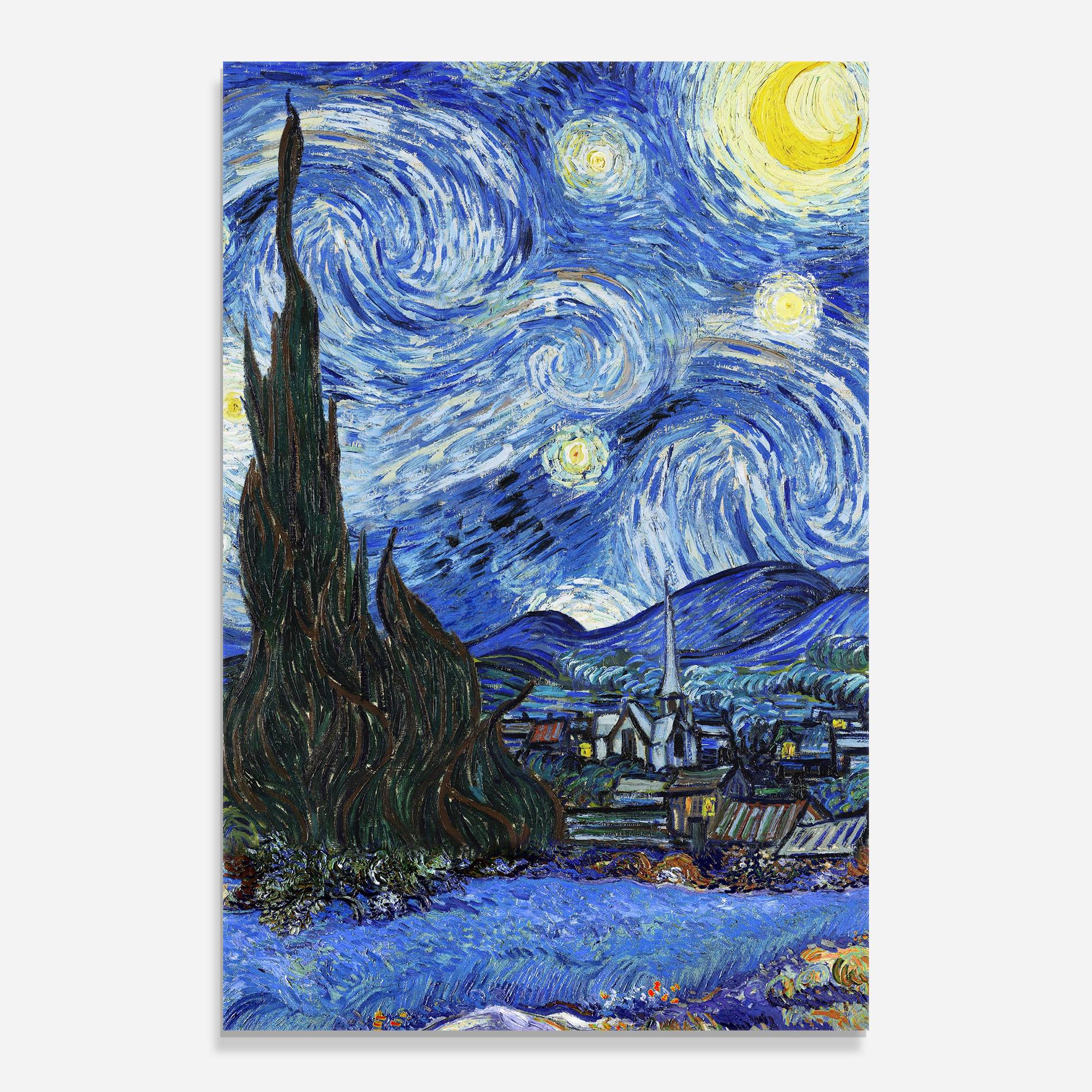 Obraz na Szkle Starry Night Art mockup 0
