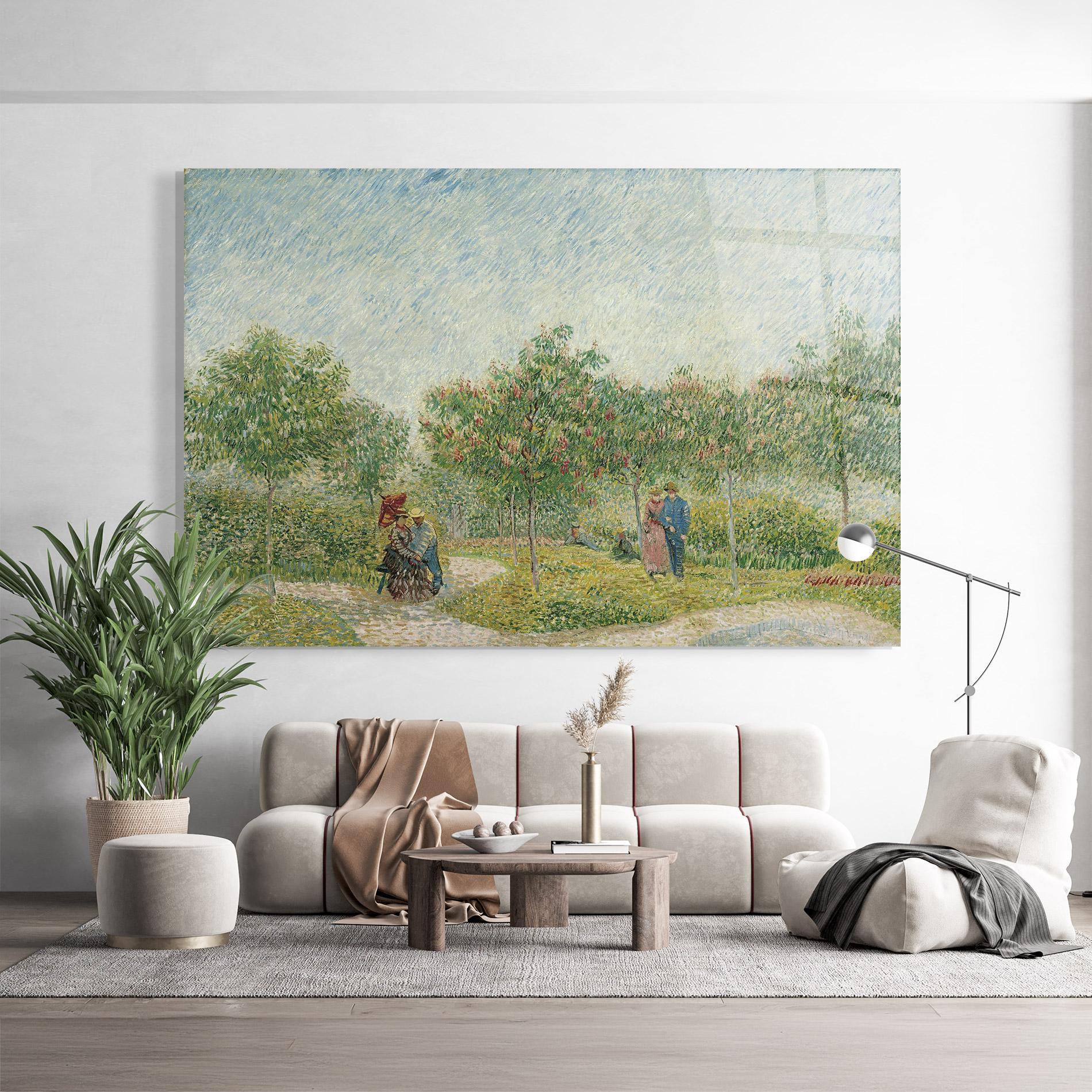 Obraz na Szkle Montmartre Met Geliefden mockup 9