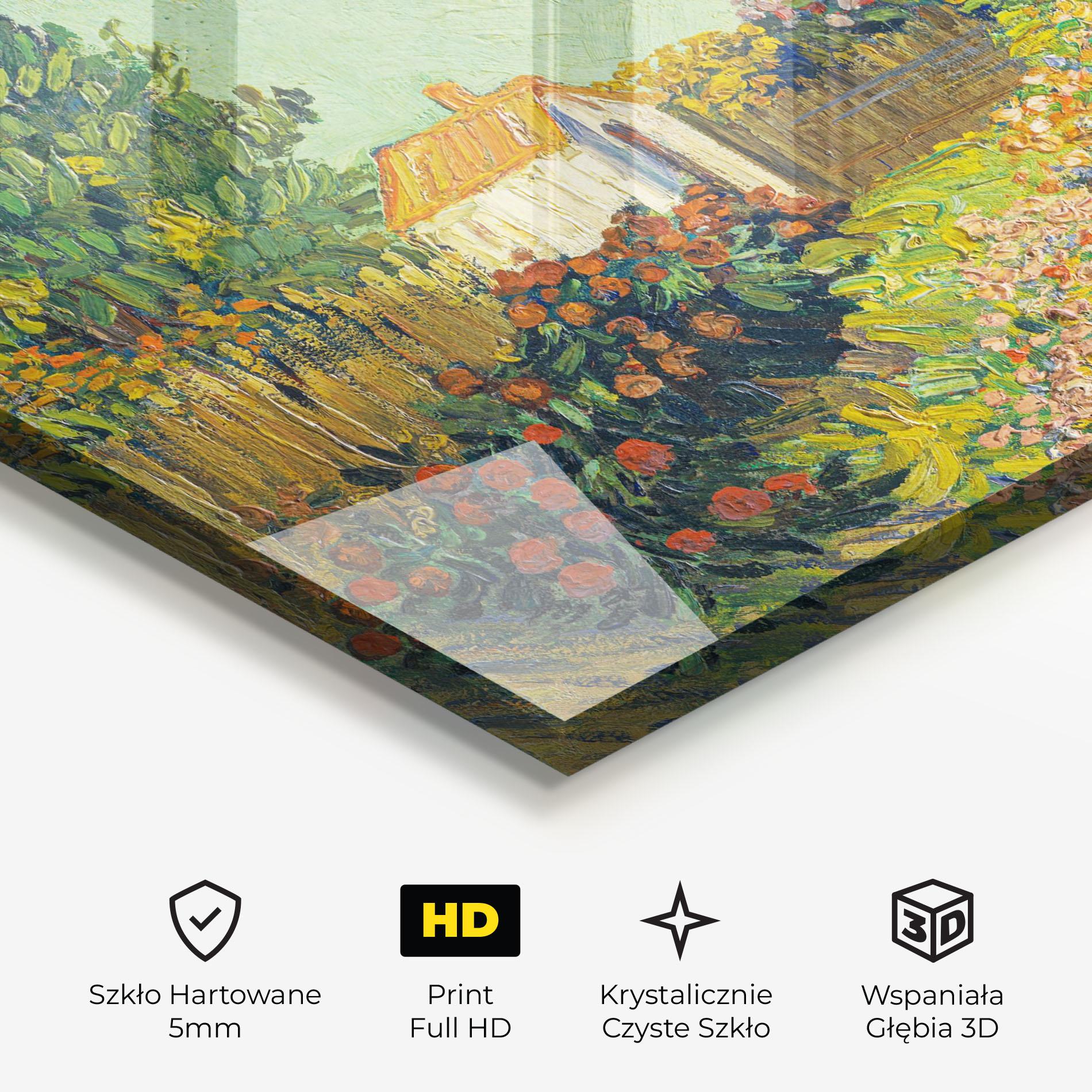 Obraz na Szkle Gogh Landscape mockup 3