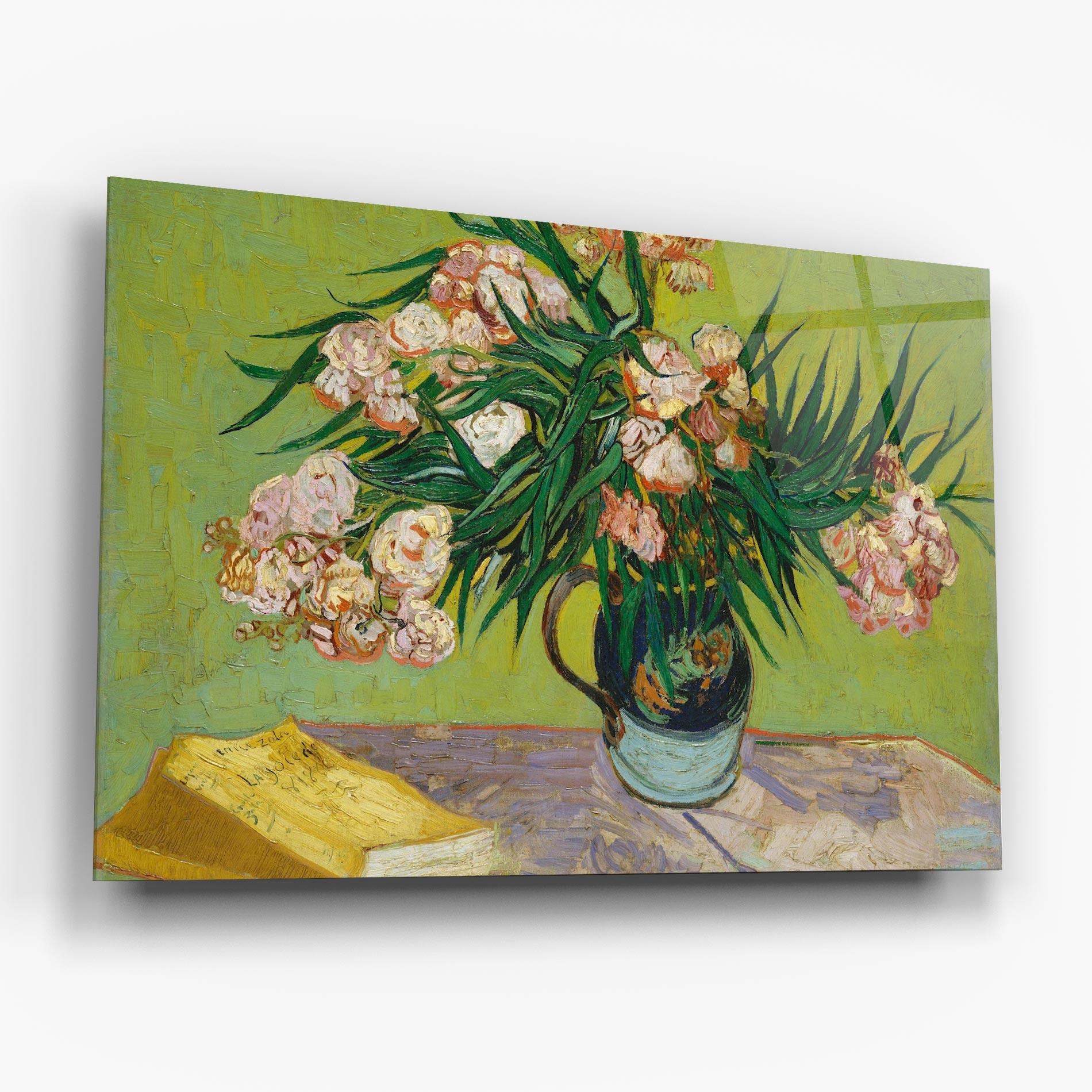 Obraz na Szkle Oleanders mockup 6