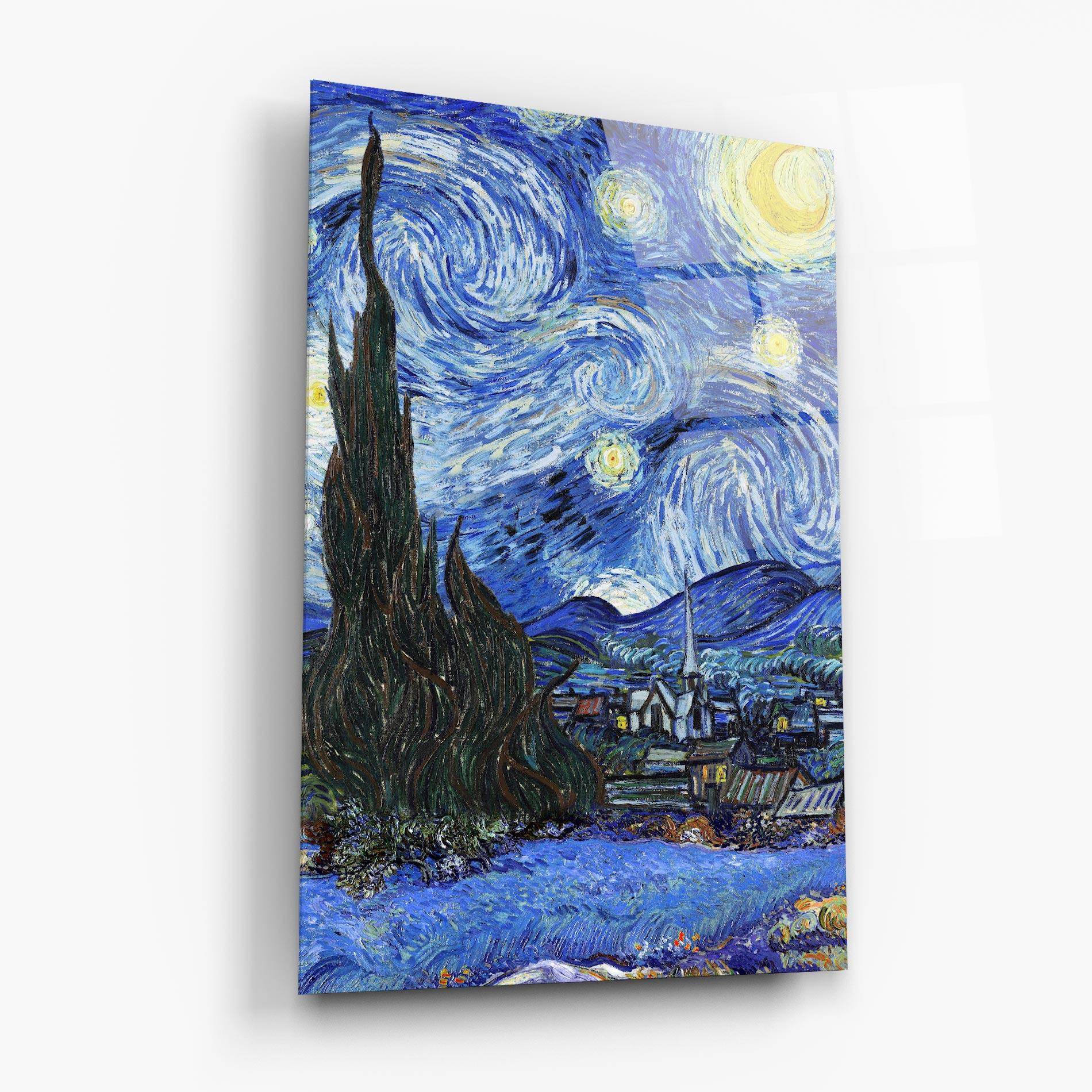 Obraz na Szkle Starry Night Art mockup 6