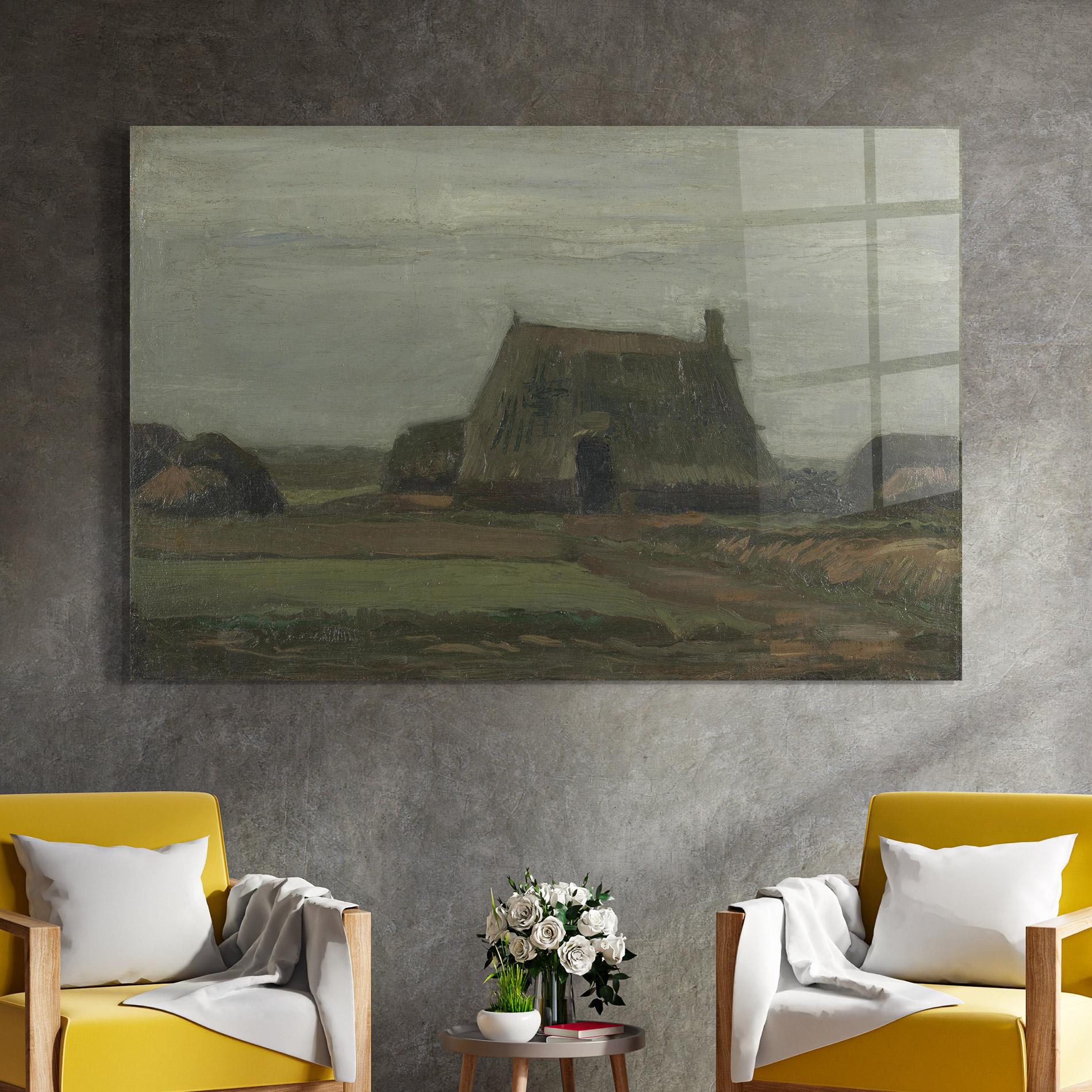 Obraz na Szkle Boerderij mockup 4