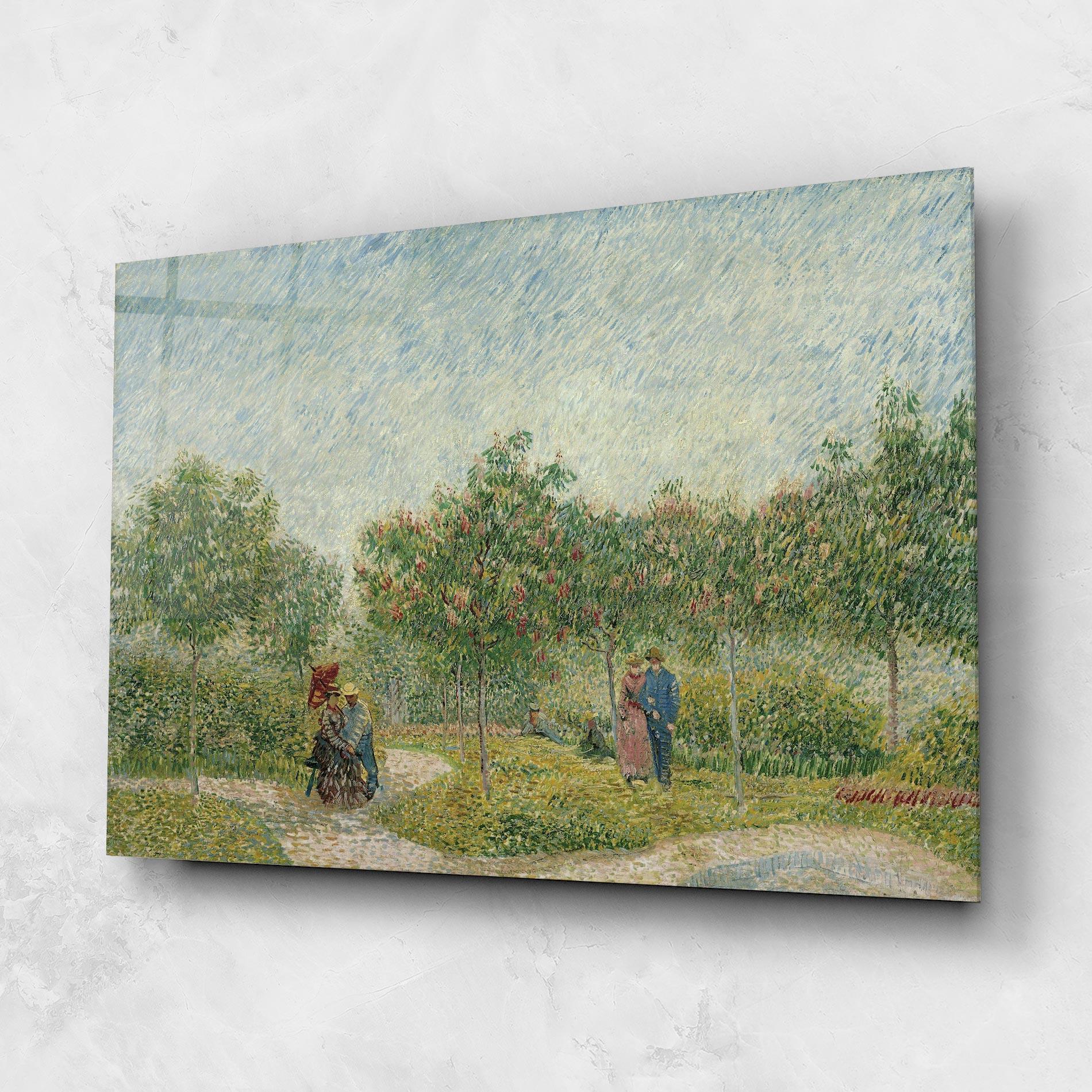 Obraz na Szkle Montmartre Met Geliefden mockup 1