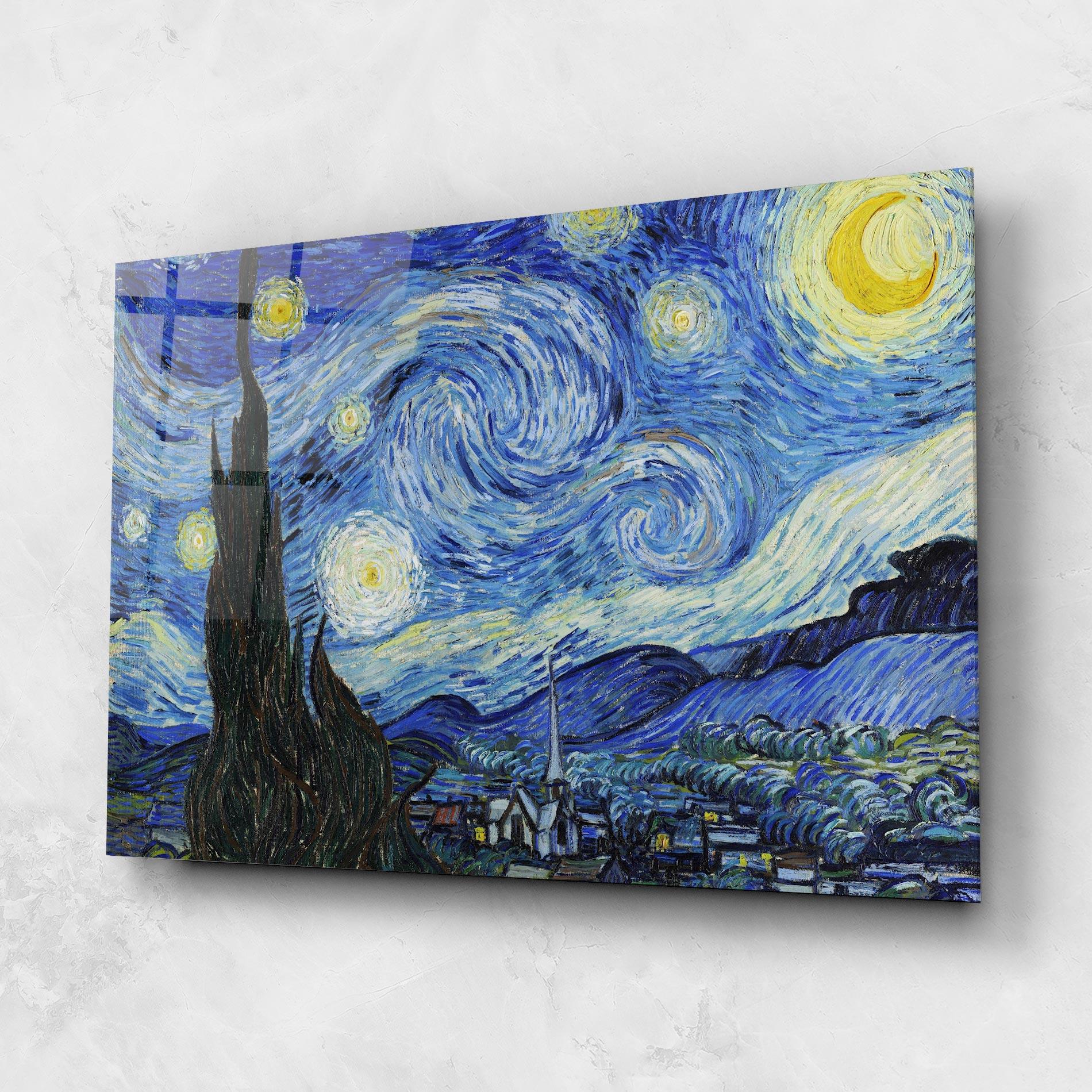 Obraz na Szkle The Starry Night mockup 1