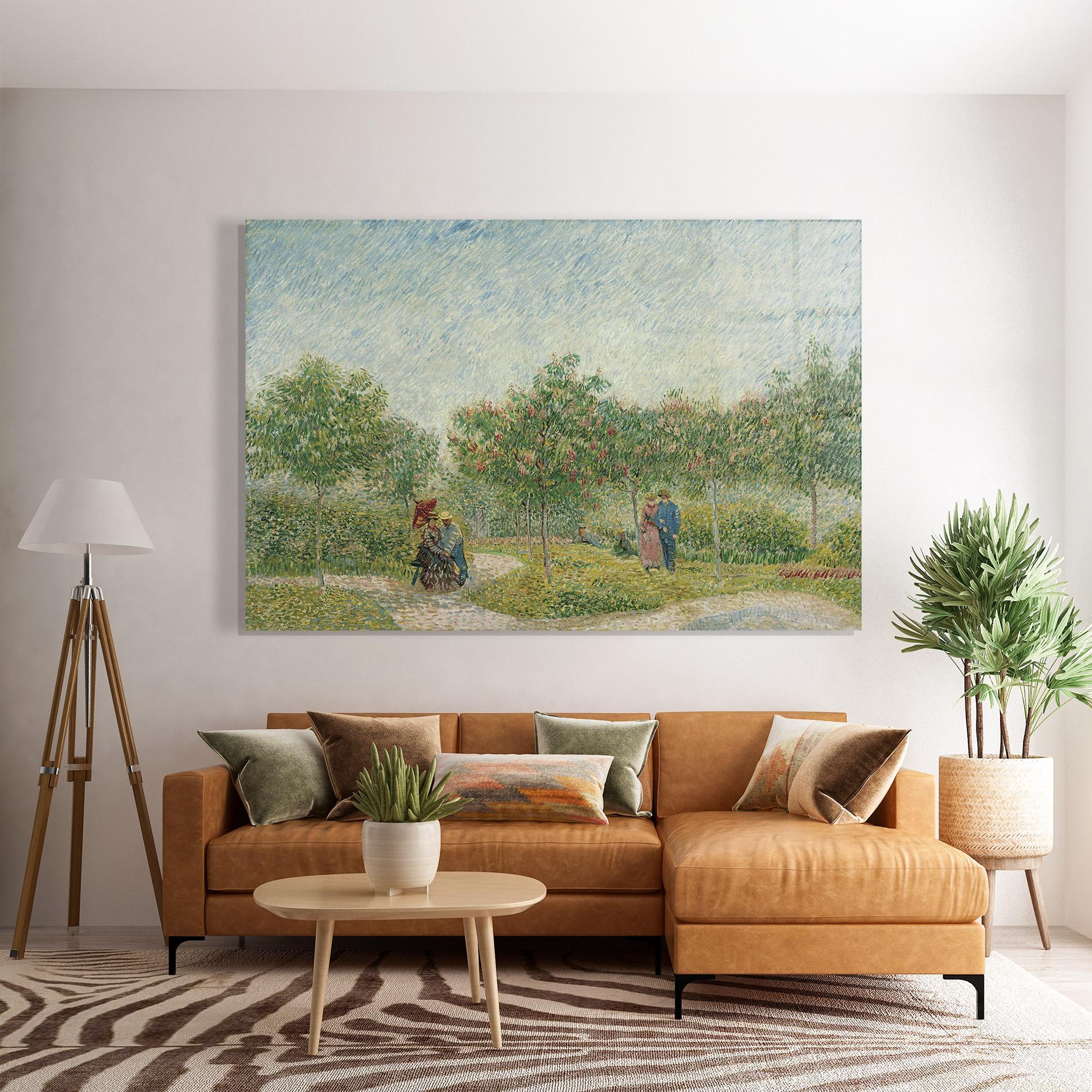 Obraz na Szkle Montmartre Met Geliefden mockup 7