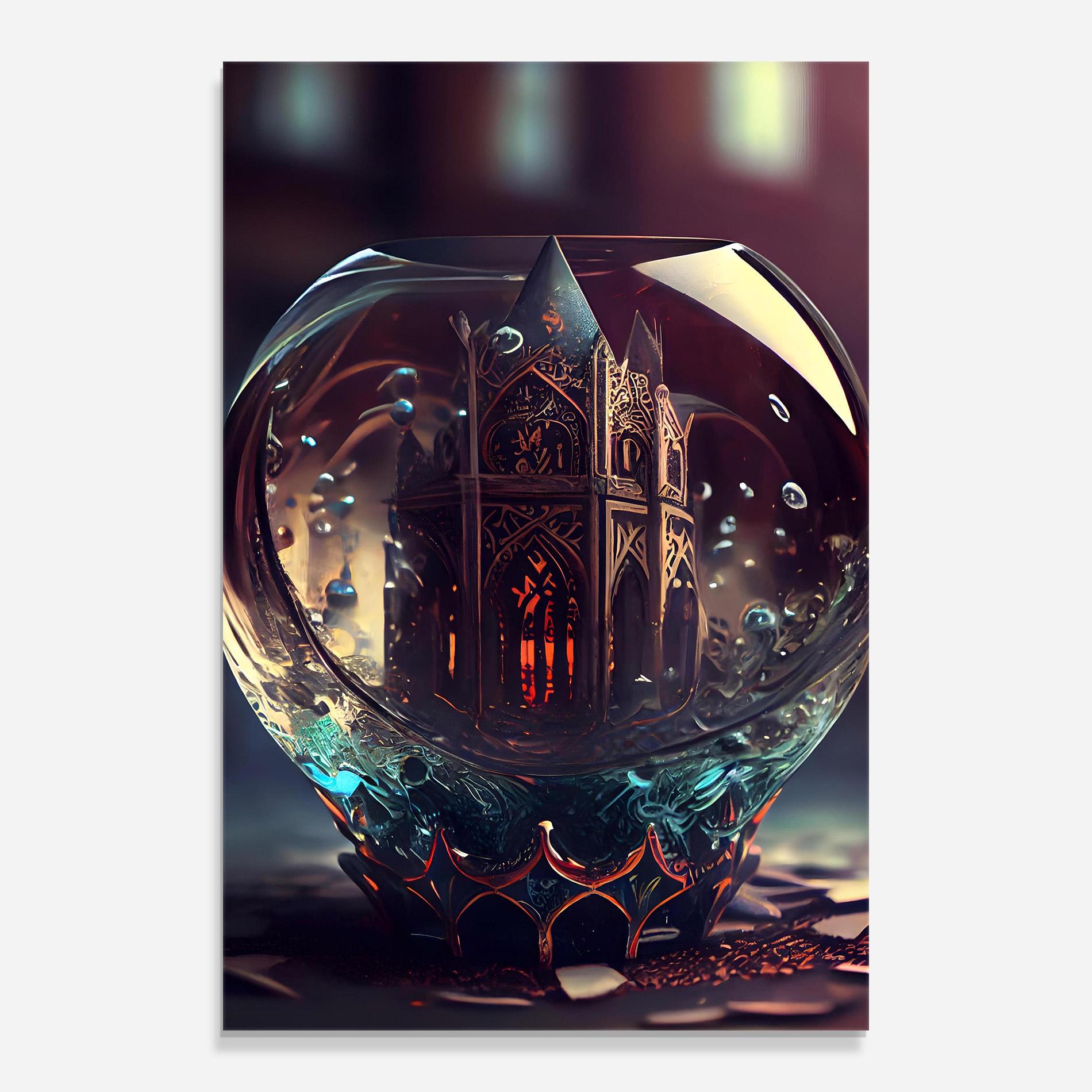 Obraz na Szkle Church Ball mockup 0