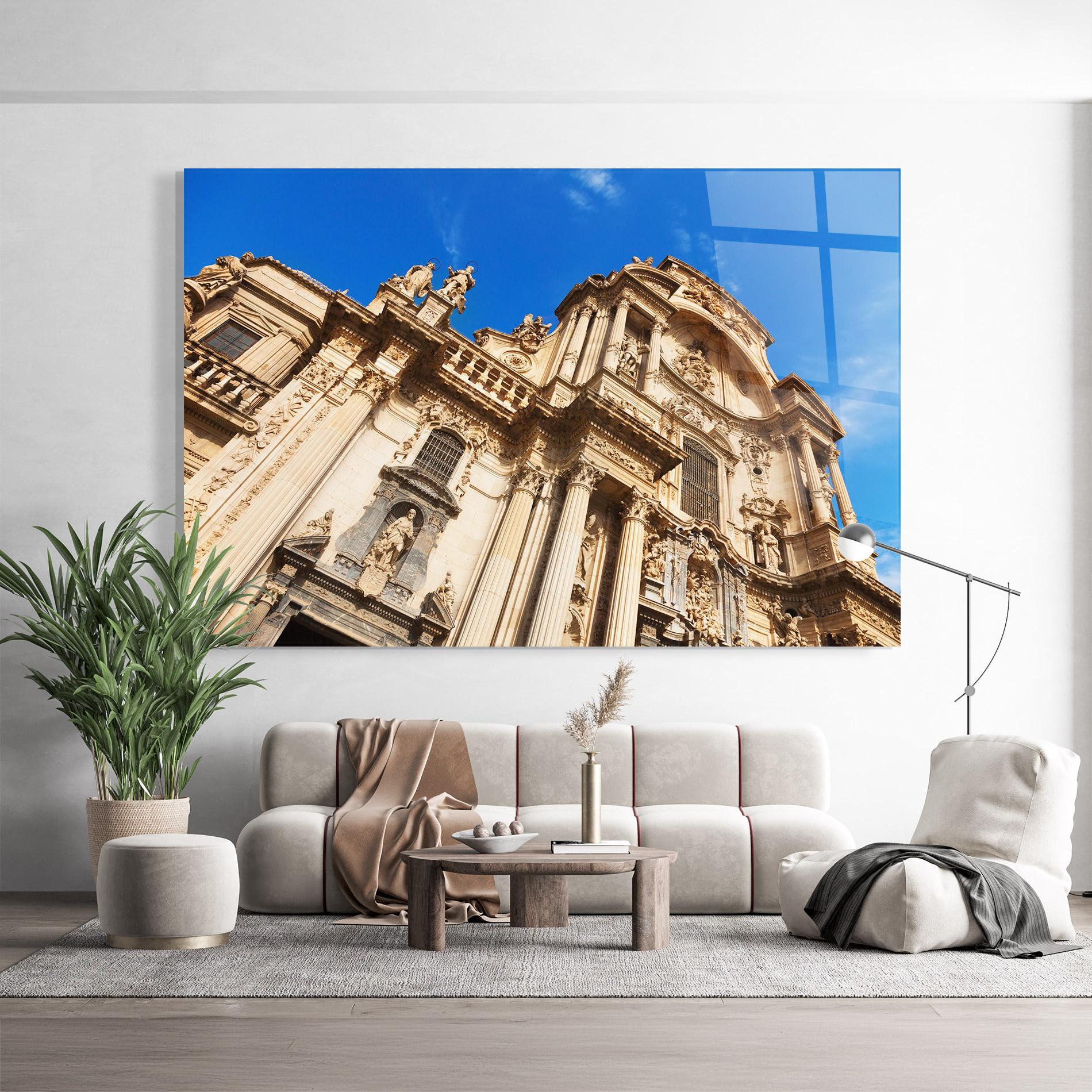 Obraz na Szkle Church Saint Mary mockup 9