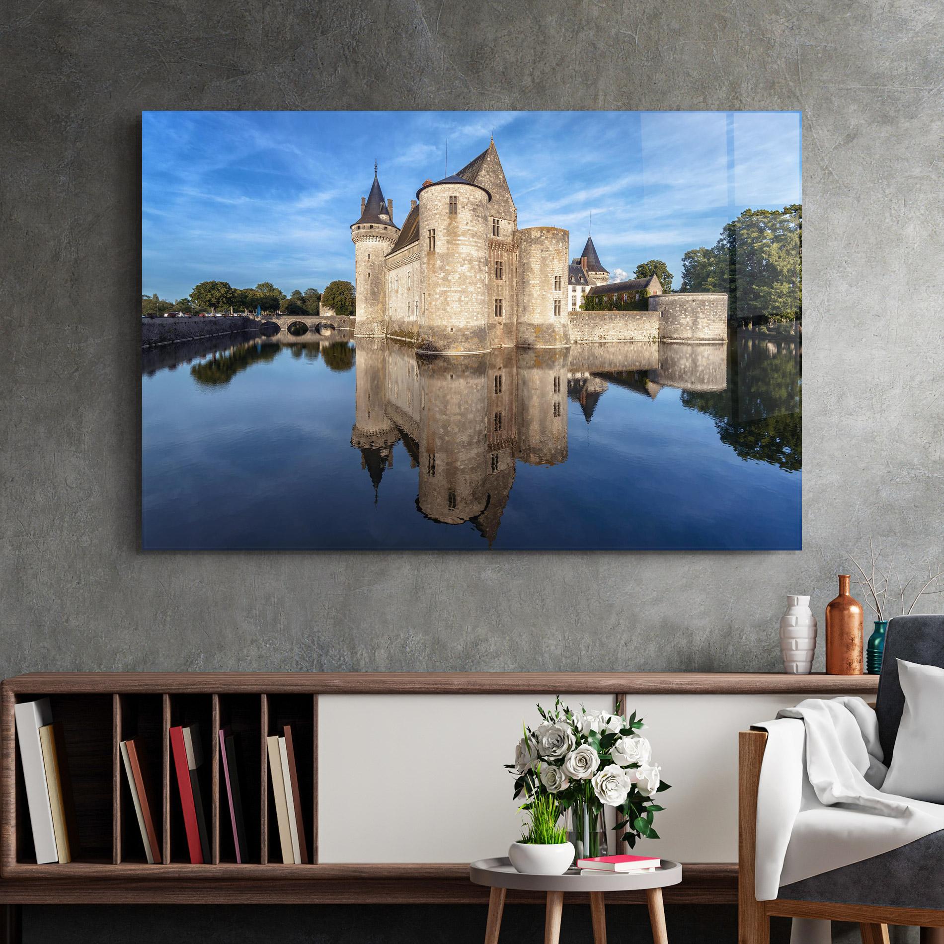 Obraz na Szkle Castle Chateau De Sullysurloire mockup 2