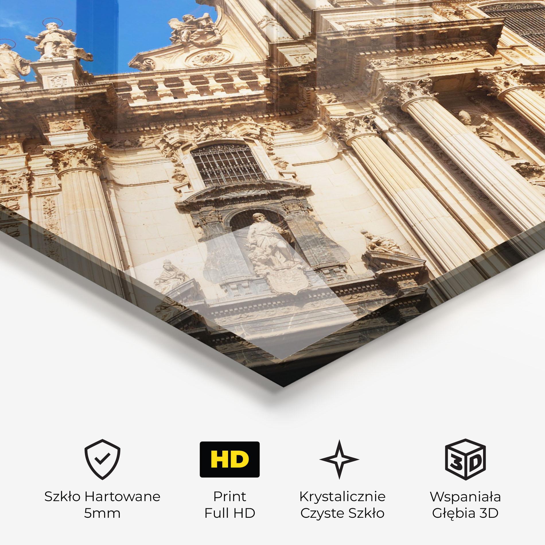 Obraz na Szkle Church Saint Mary mockup 3