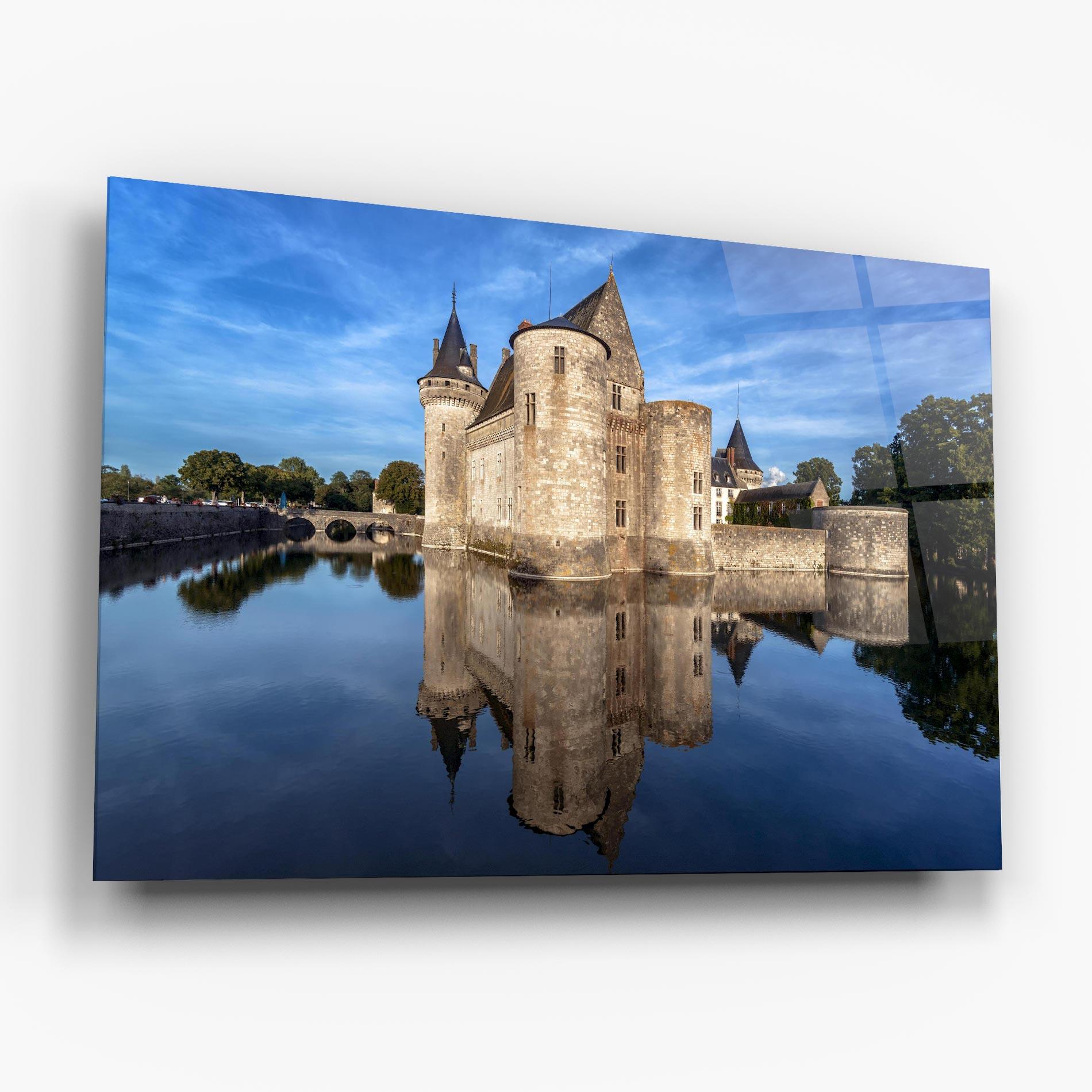 Obraz na Szkle Castle Chateau De Sullysurloire mockup 6
