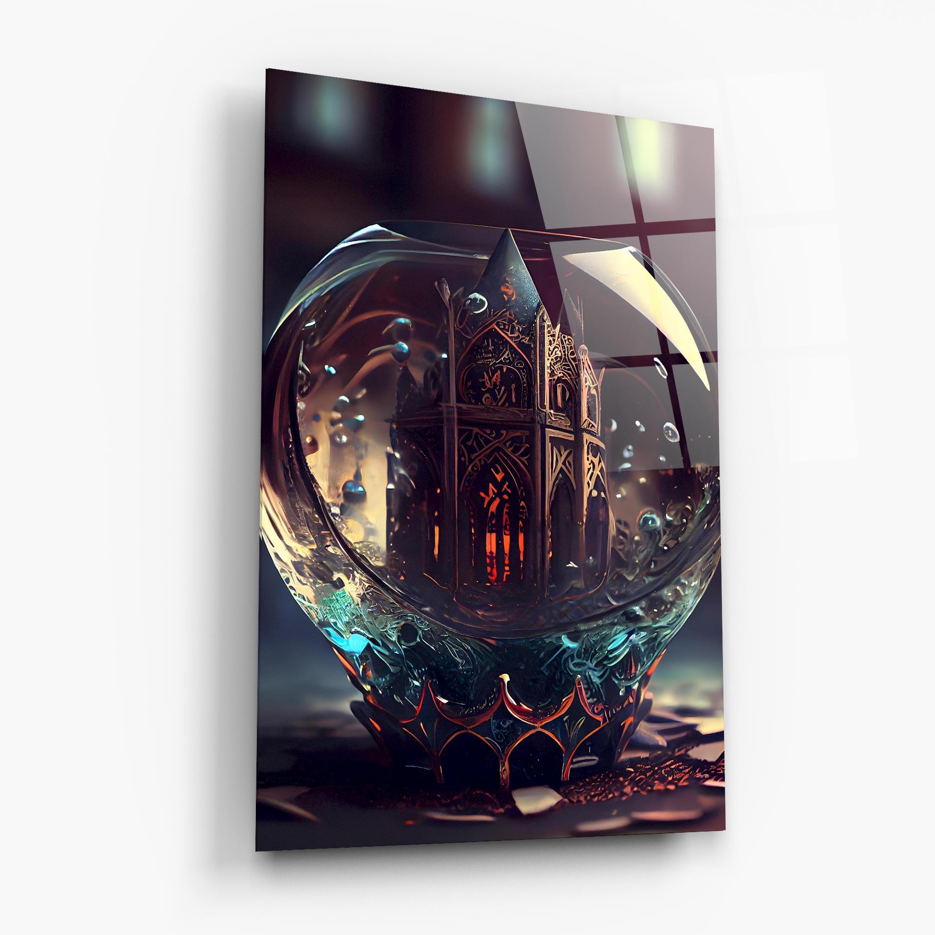 Obraz na Szkle Church Ball mockup 6