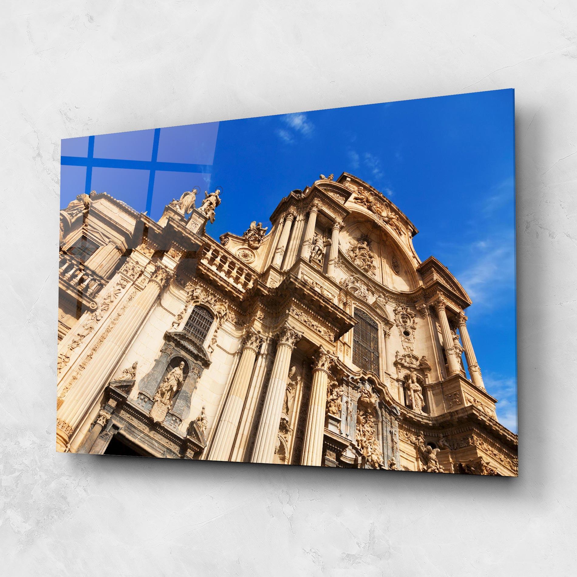 Obraz na Szkle Church Saint Mary mockup 1