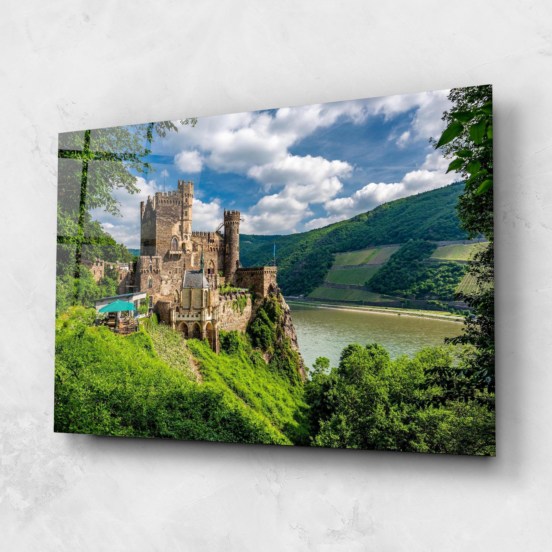 Obraz na Szkle Rheinstein Castle Germany mockup 1