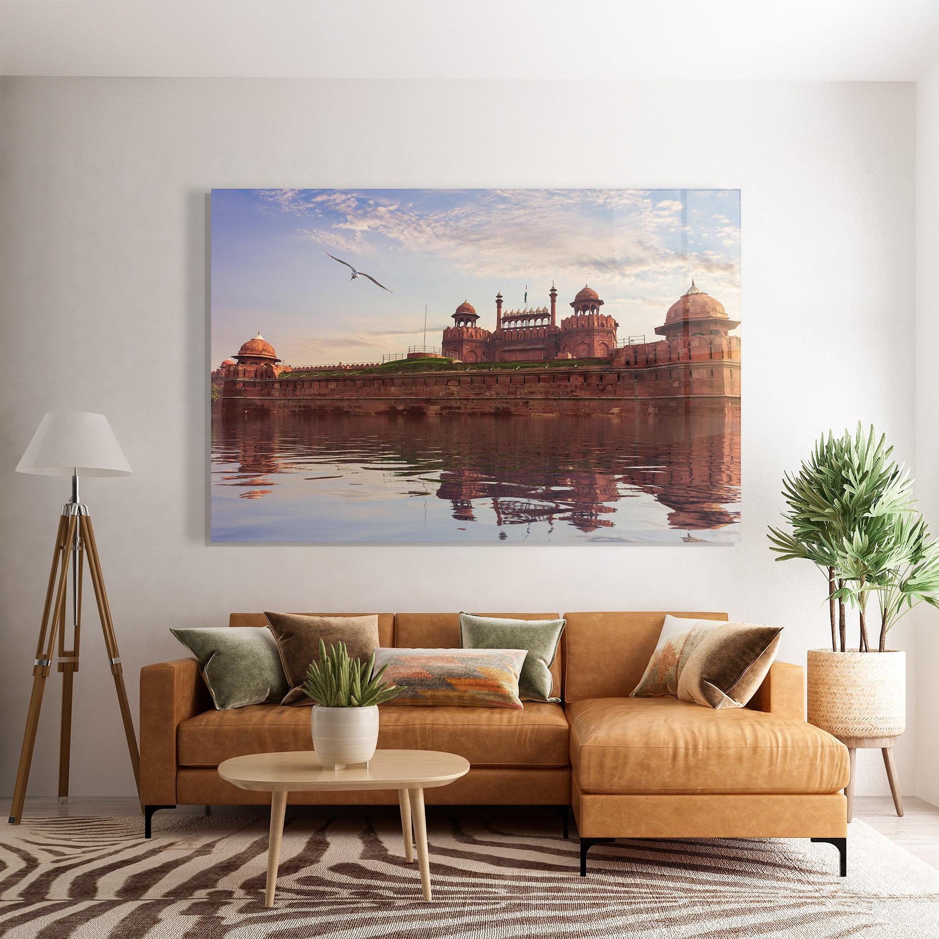 Obraz na Szkle Delhi India mockup 7