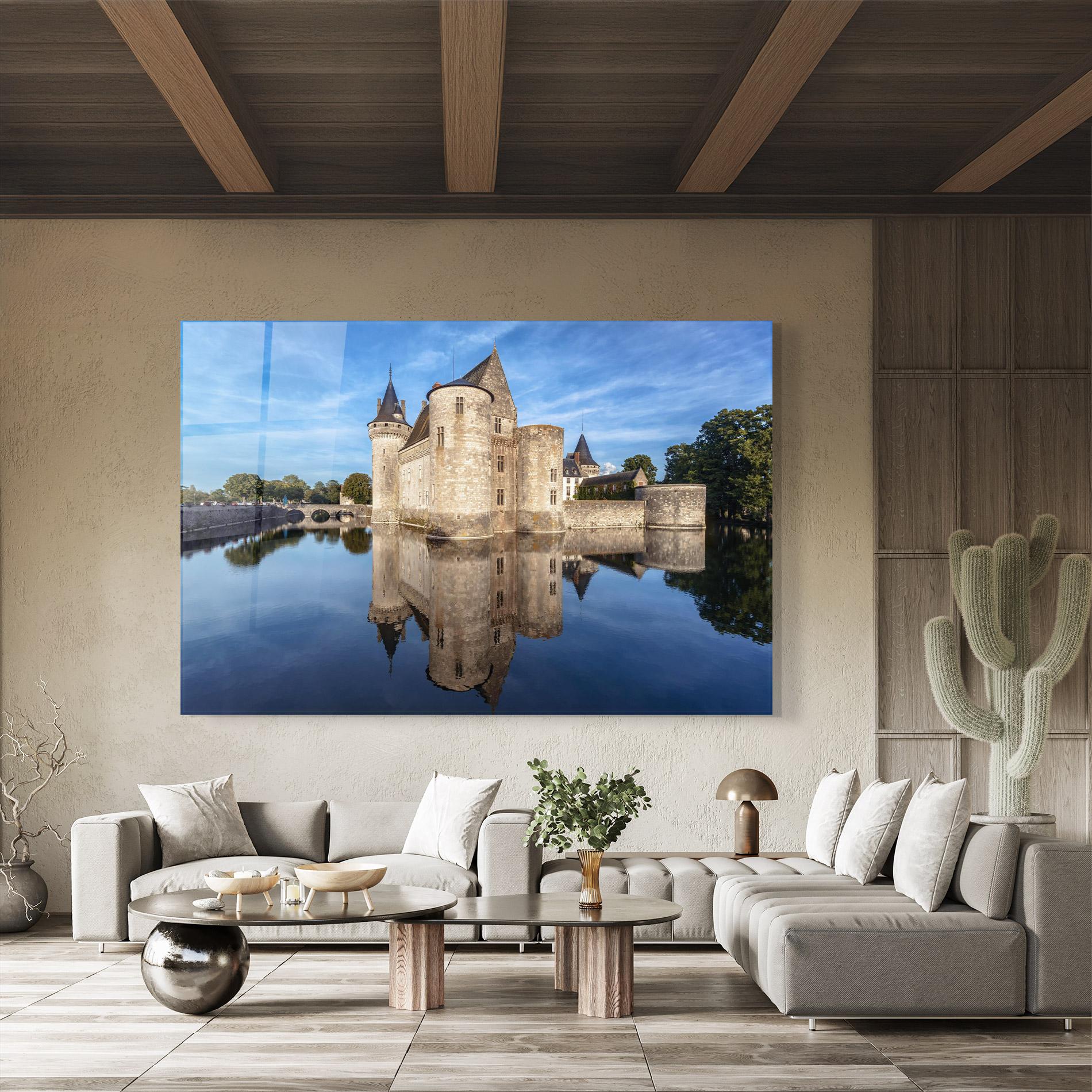 Obraz na Szkle Castle Chateau De Sullysurloire mockup 8