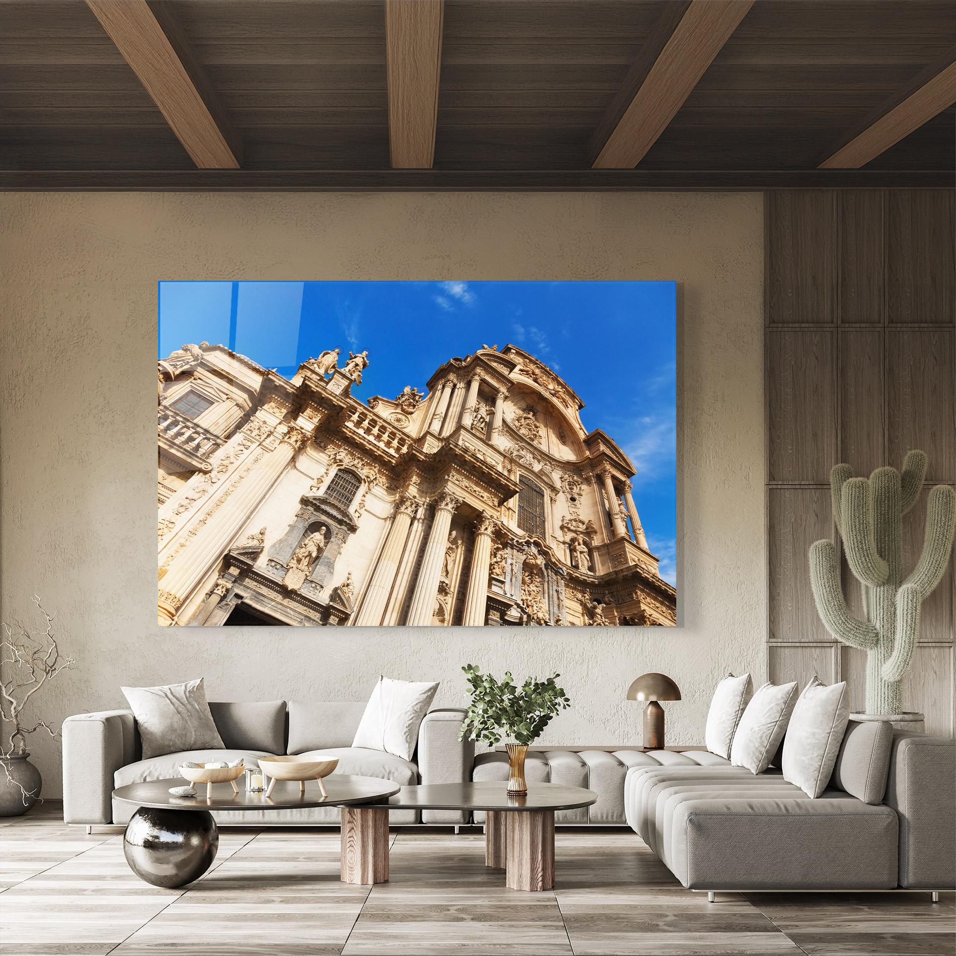 Obraz na Szkle Church Saint Mary mockup 8