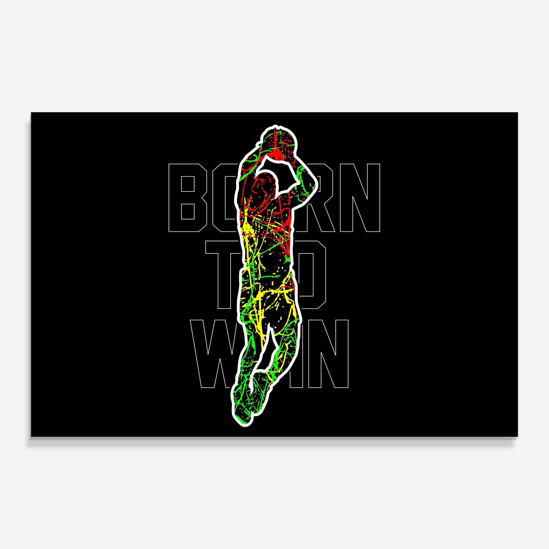 Obraz na Szkle Basket Win mockup 0