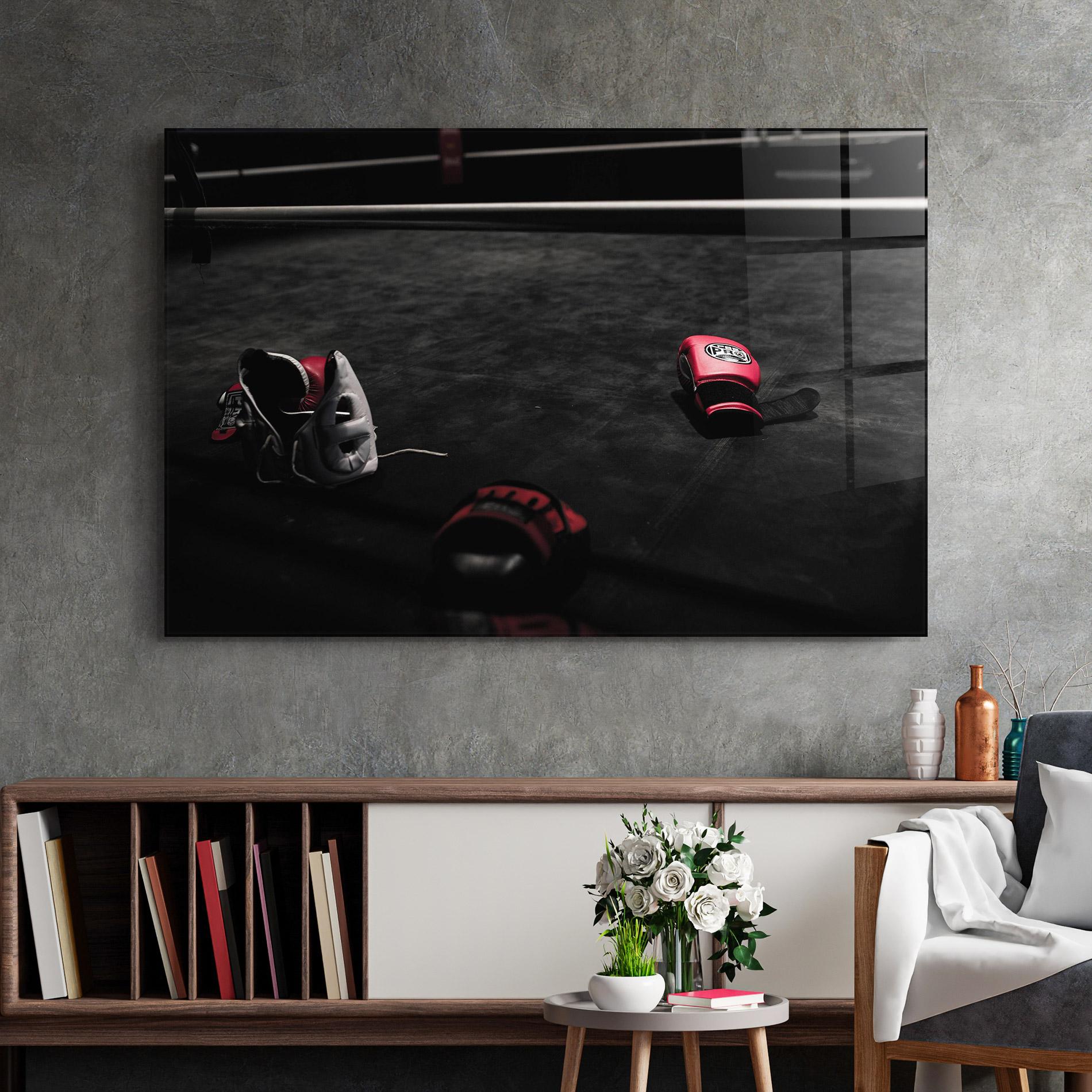 Obraz na Szkle Ring Gloves mockup 2