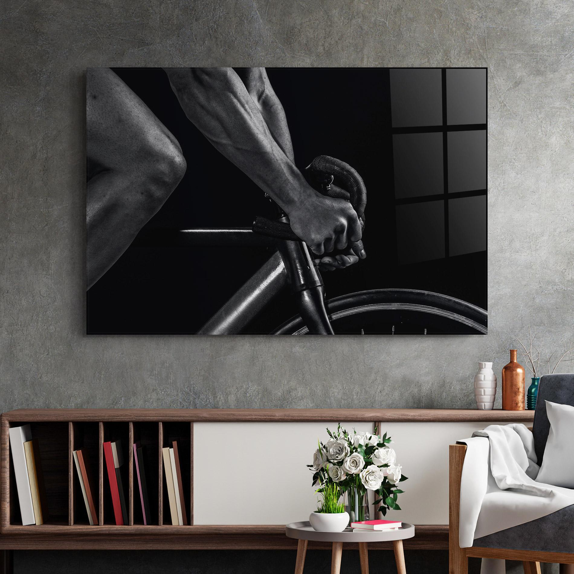 Obraz na Szkle Bike Burst mockup 2