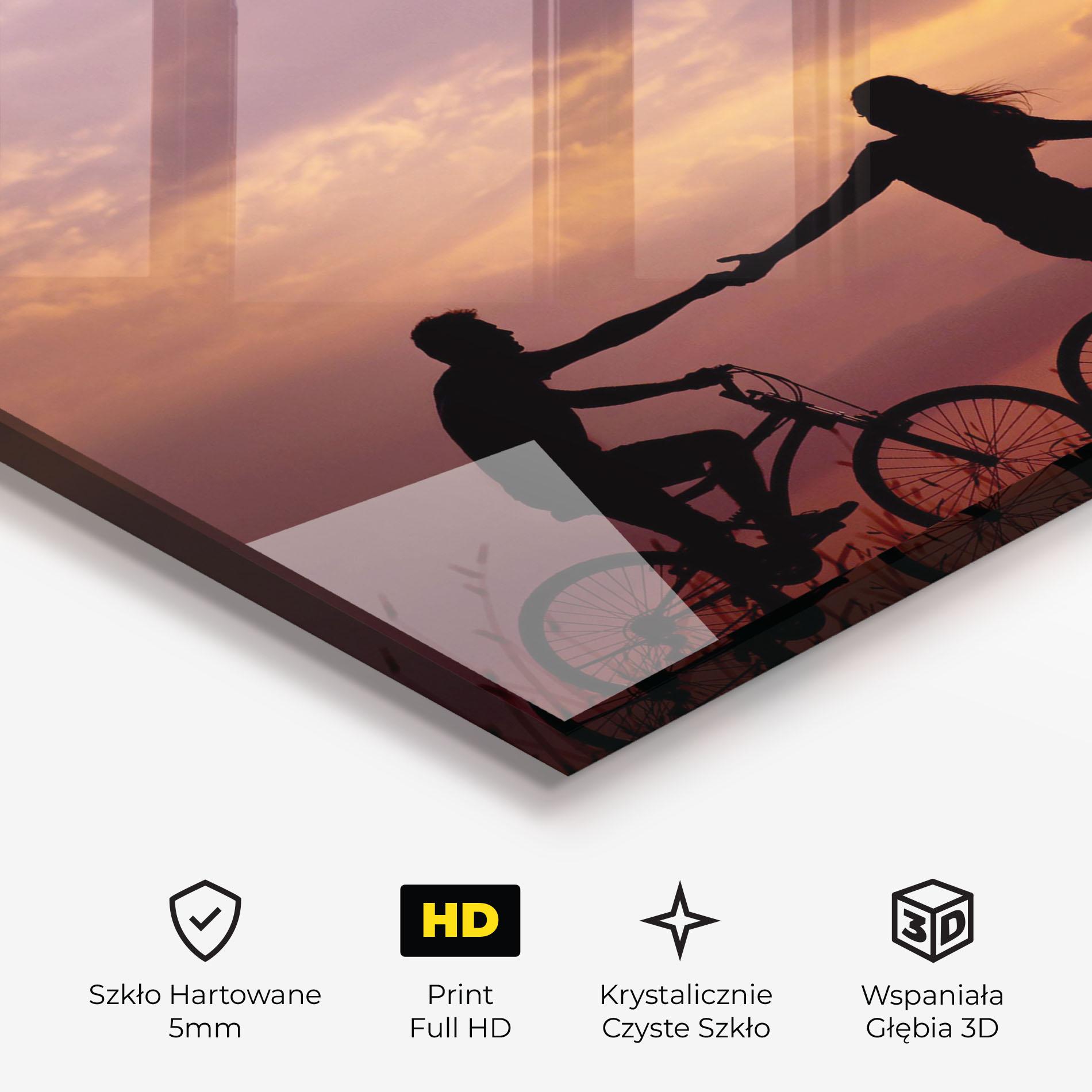 Obraz na Szkle Bike Couple mockup 3