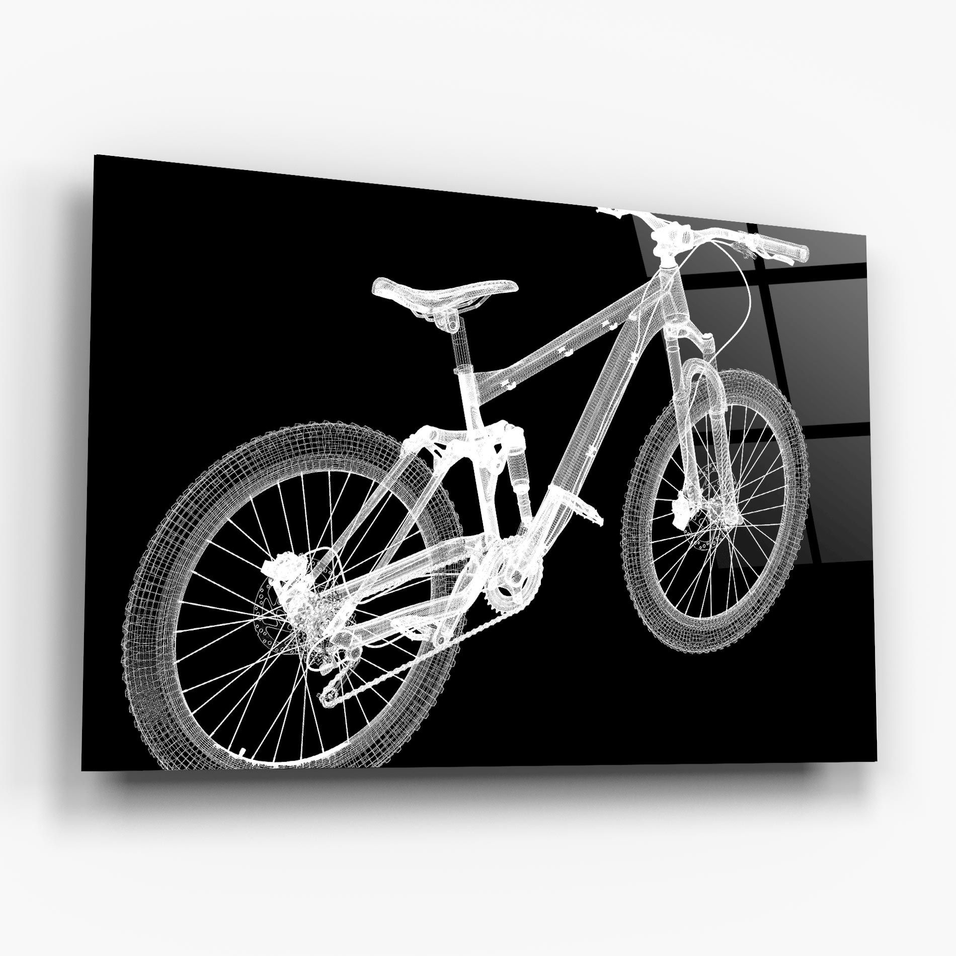 Bike 3d Model mockup 6