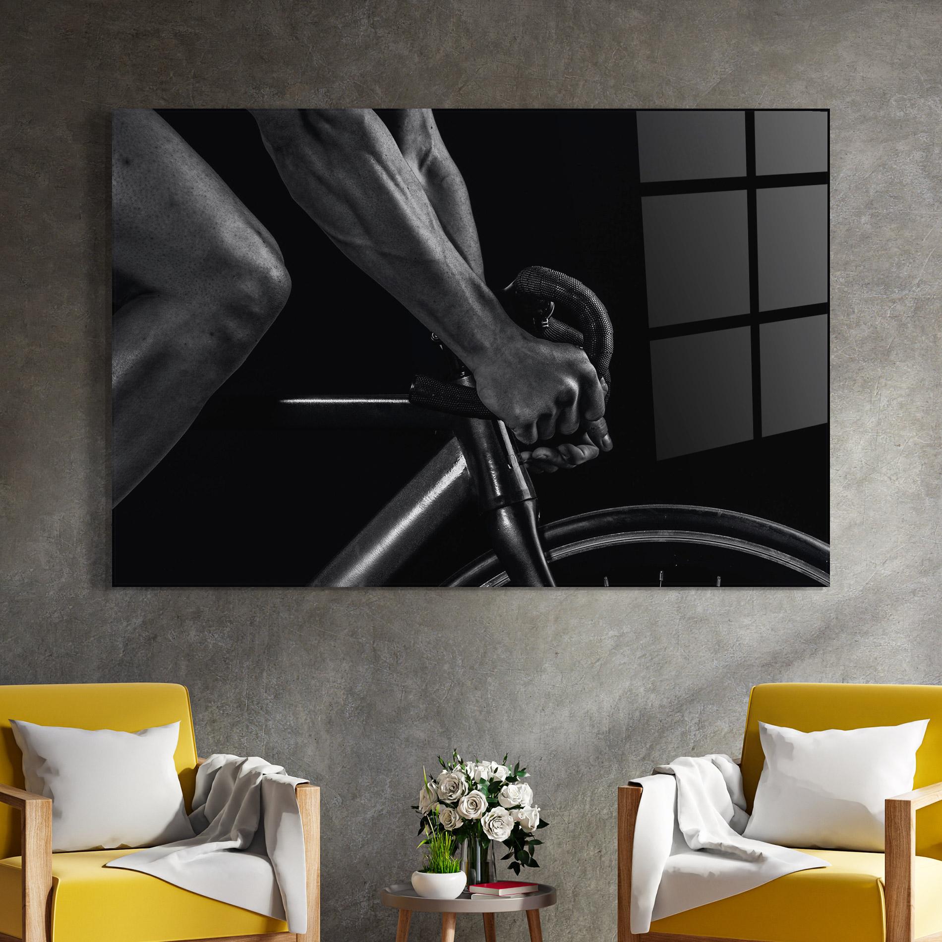 Obraz na Szkle Bike Burst mockup 4