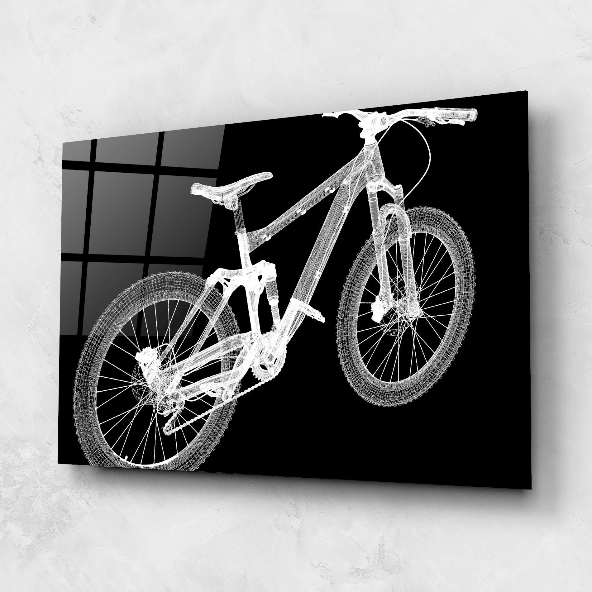 Bike 3d Model mockup 1