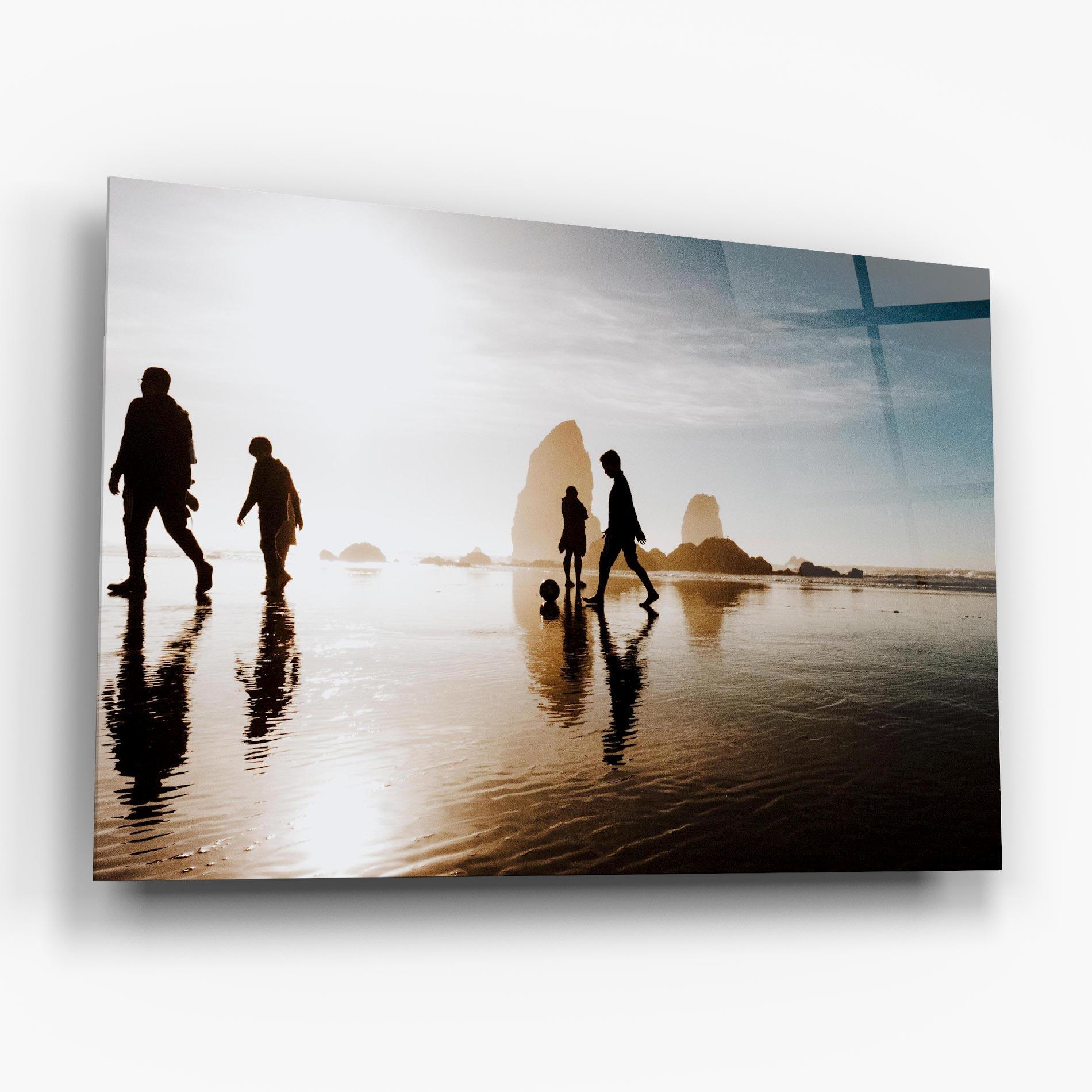 Obraz na Szkle Football On Water mockup 6