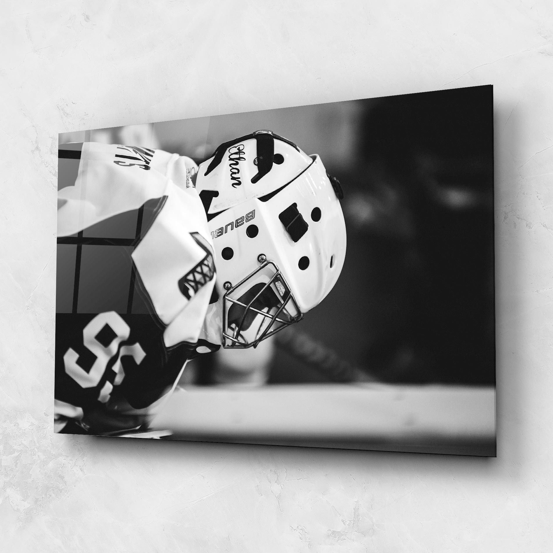 Black White Hockey mockup 1