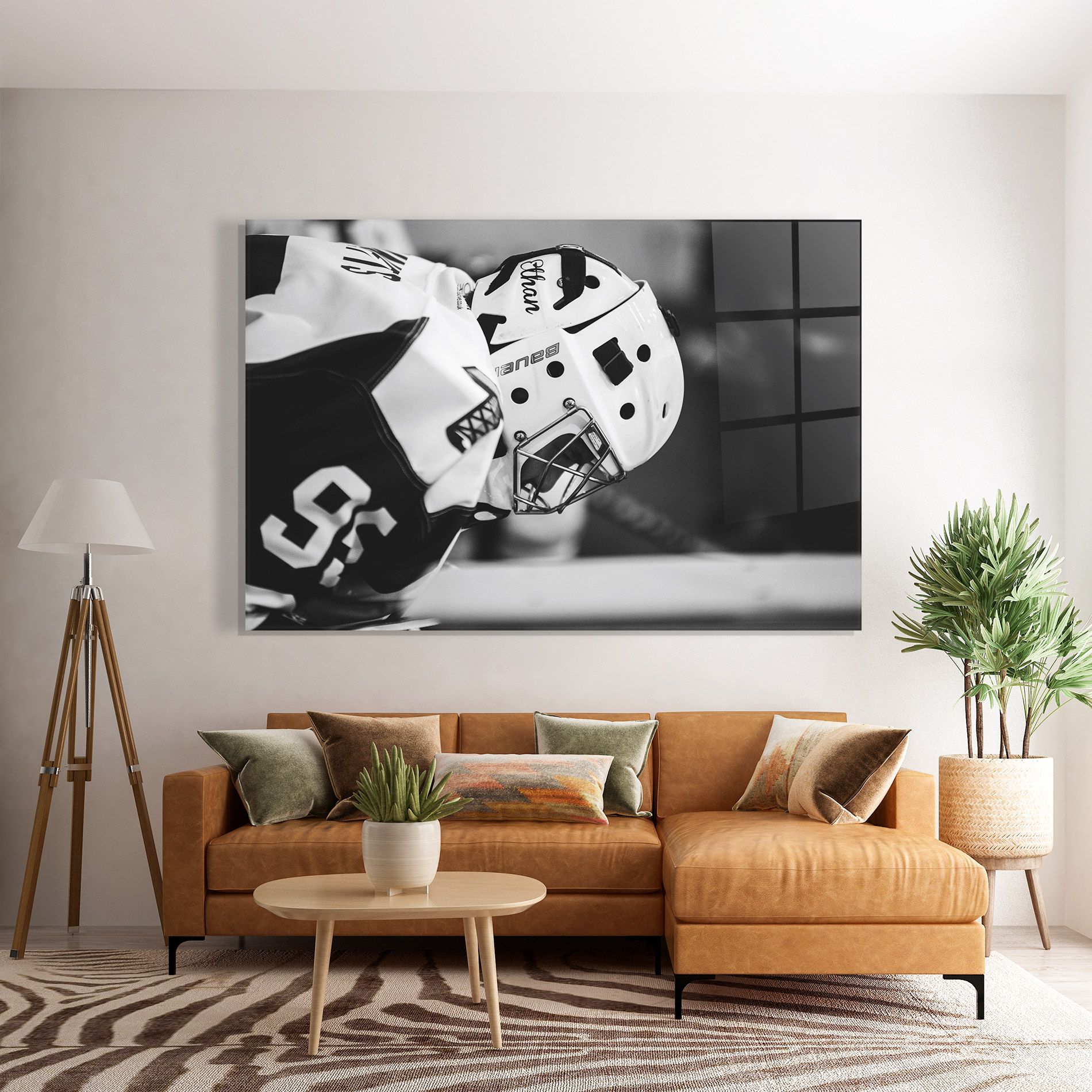 Black White Hockey mockup 7