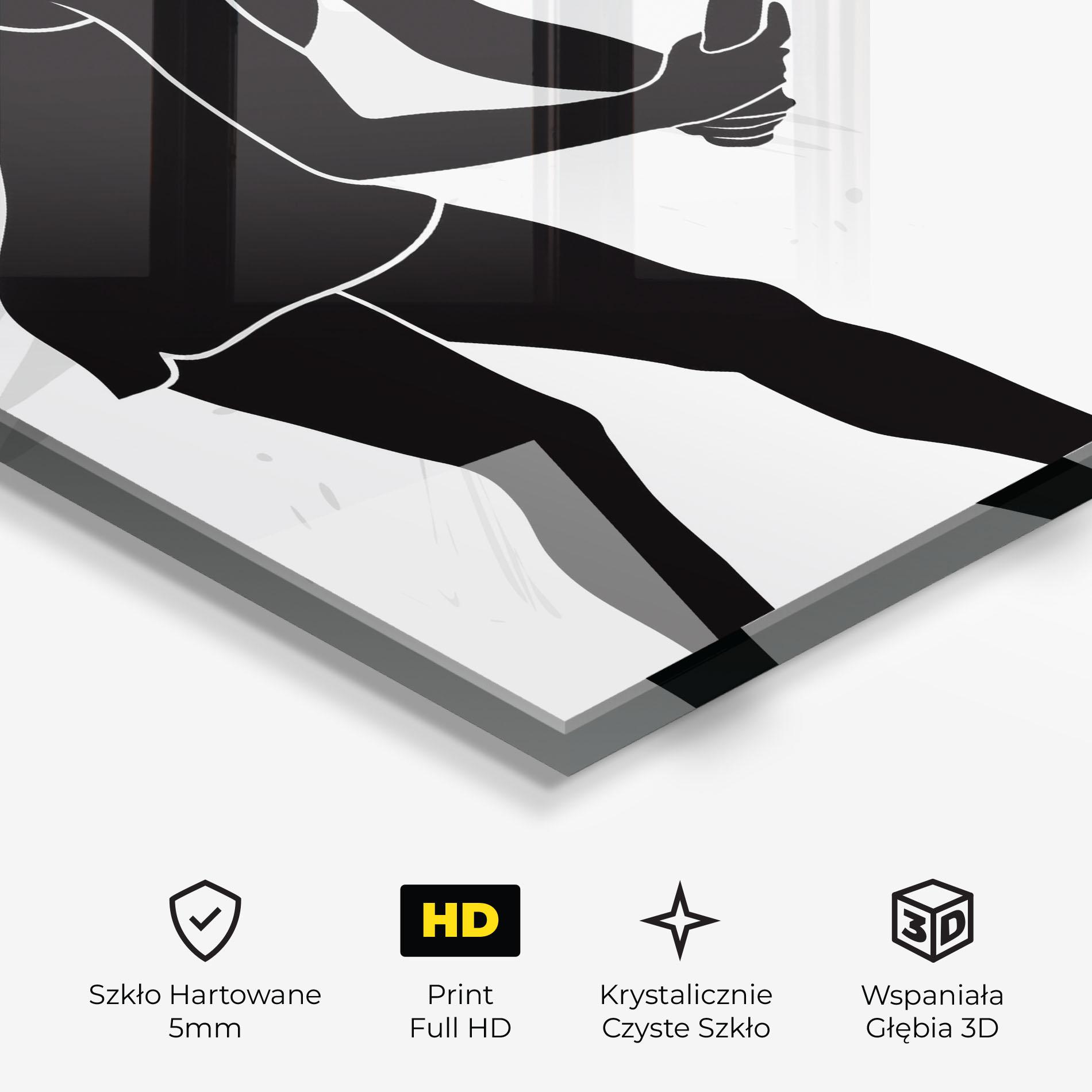 Obraz na Szkle Female Tennis Player mockup 3