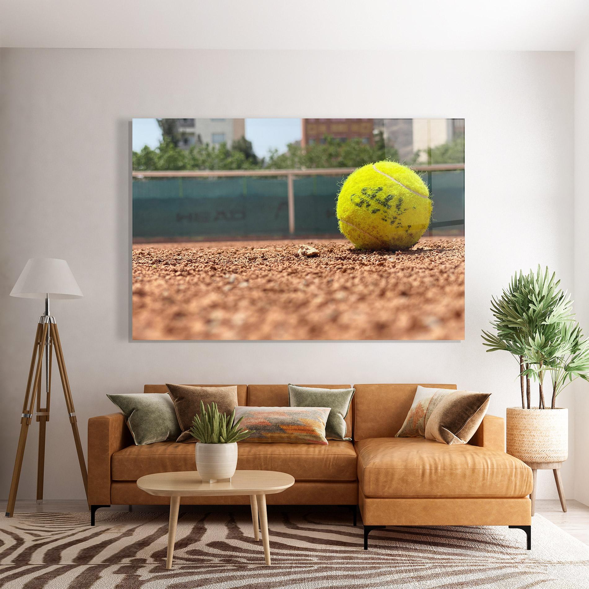 Obraz na Szkle Lost Tennis Ball mockup 7