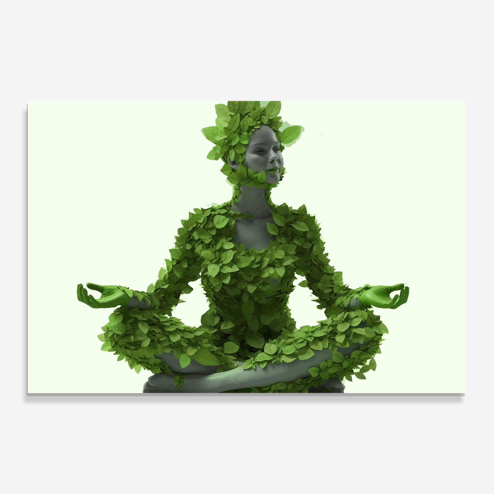 Obraz na Szkle Nature Yoga mockup 0