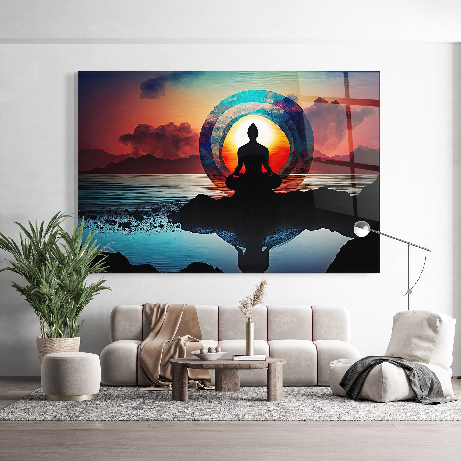 Obraz na Szkle Om Orbit mockup 9