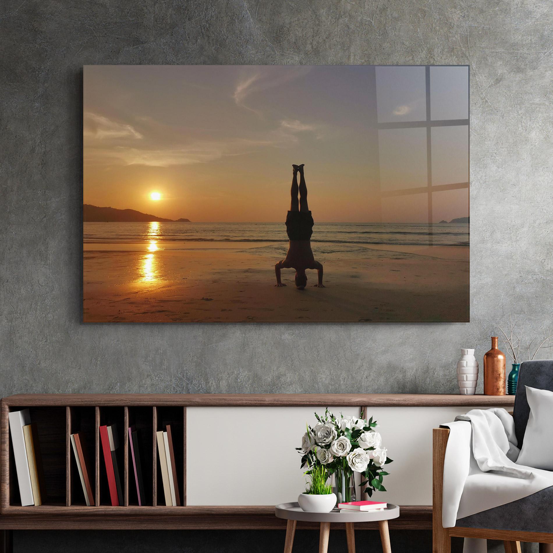 Obraz na Szkle Inner Inhale mockup 2